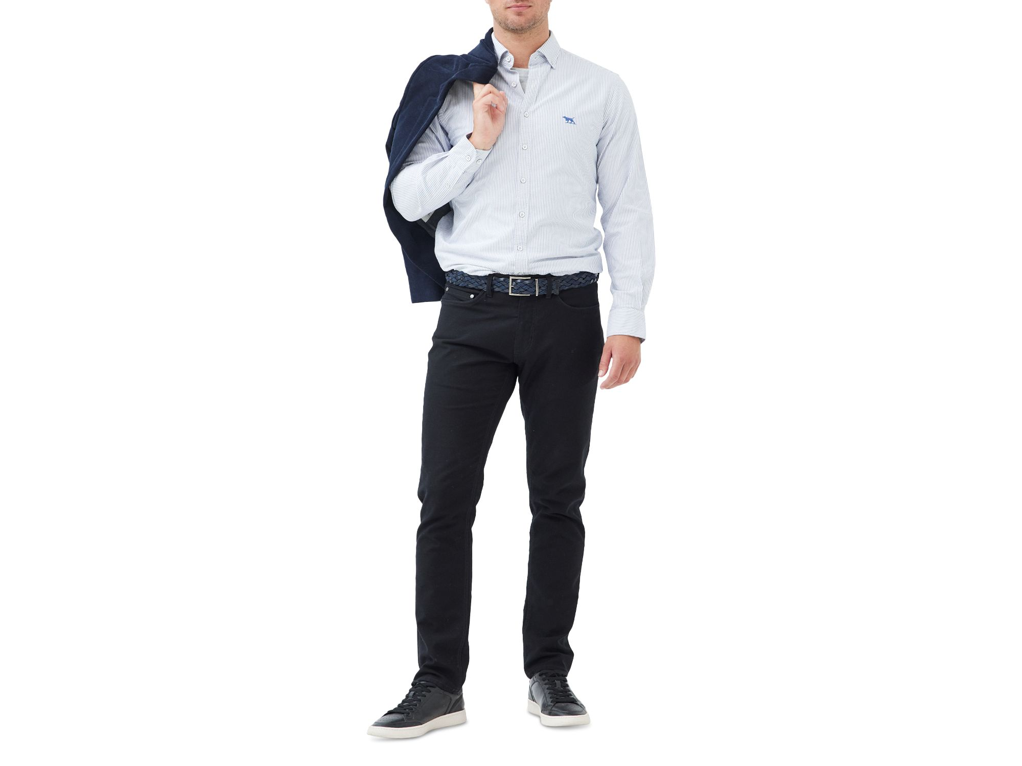 Striped Oxford Shirt — Image 3