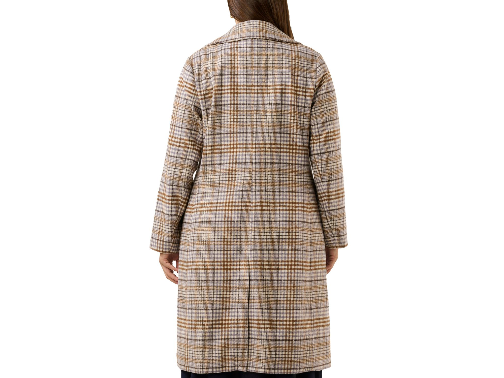 Frostfall Plaid Coat — Image 4