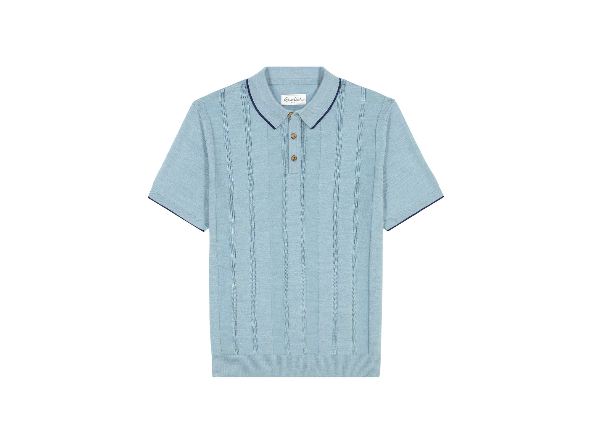 Edvan Sweater Polo Shirt — Image 6