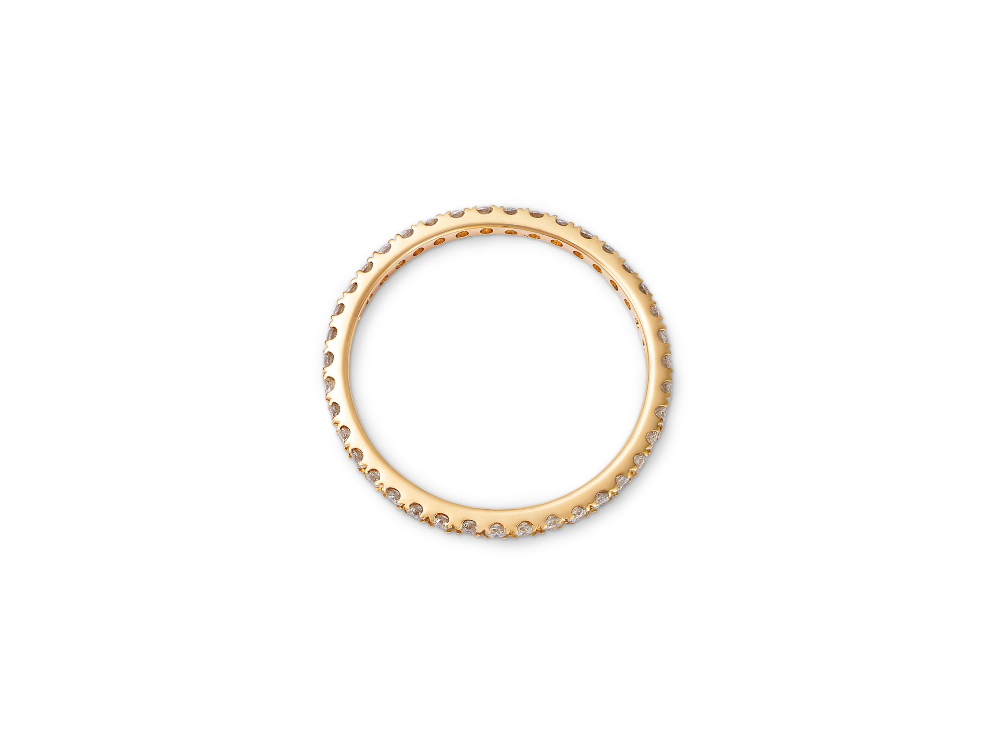 Diamond Eternity Band in 14K Gold, 0.33 tcw — Image 3