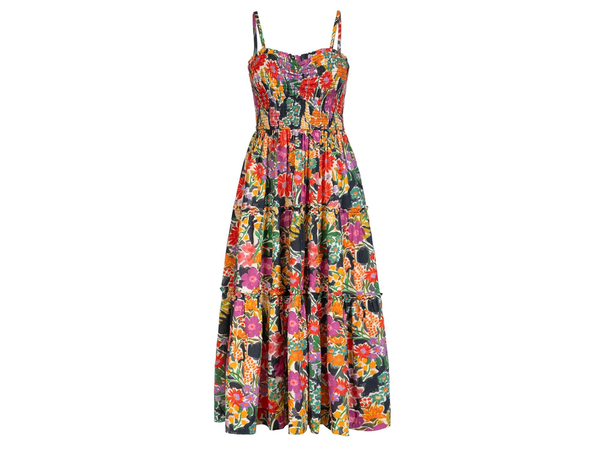 Cecilia Smocked Tiered Maxi Dress — Image 7