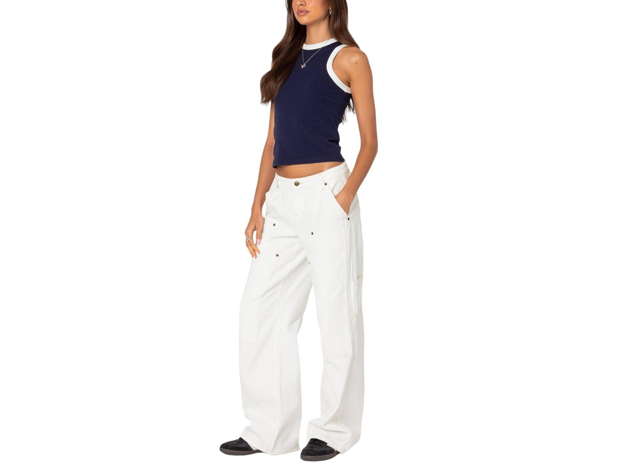 Tammy Contrast Tank Top — Image 3