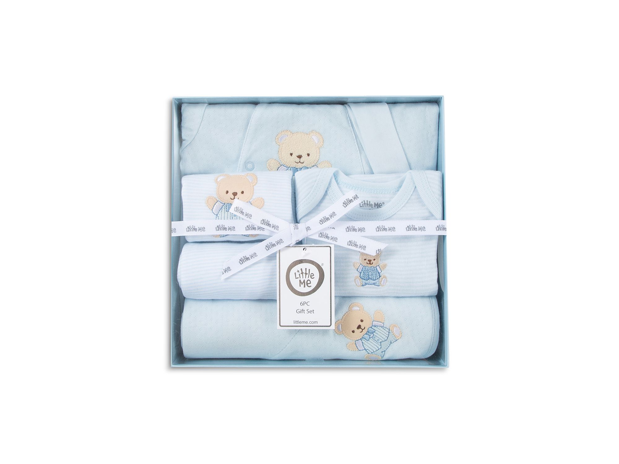 Boys' Cute Bear Six Piece Gift Box Set - Baby — Image 4