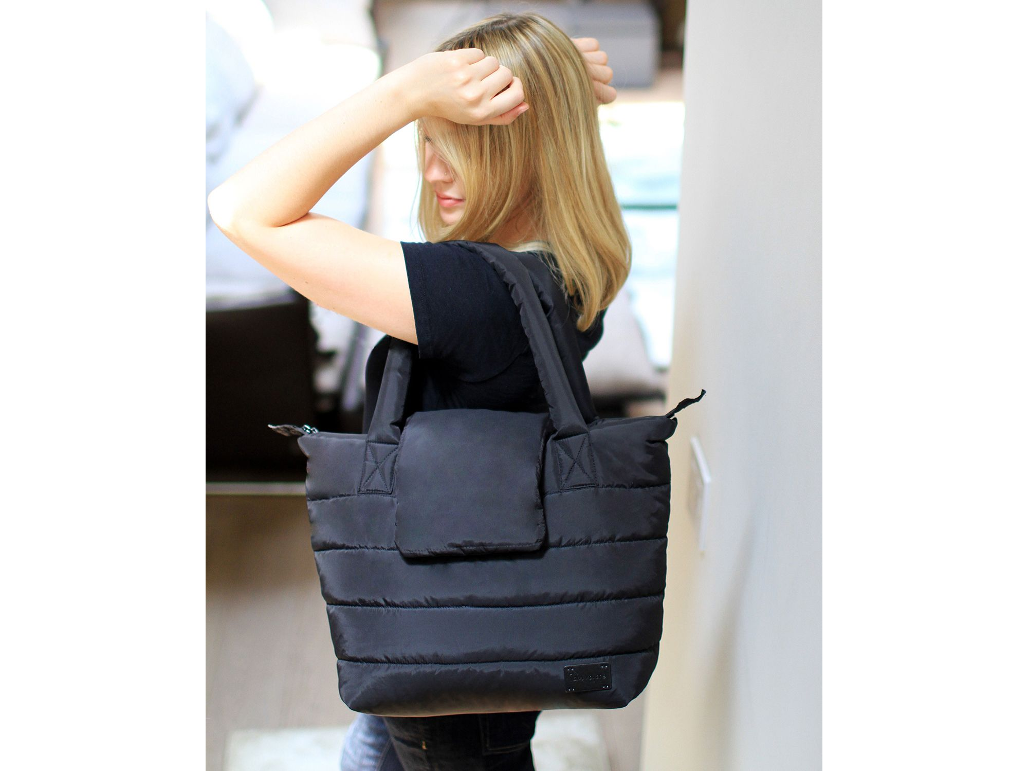 Capri Compact Diaper Tote — Image 5