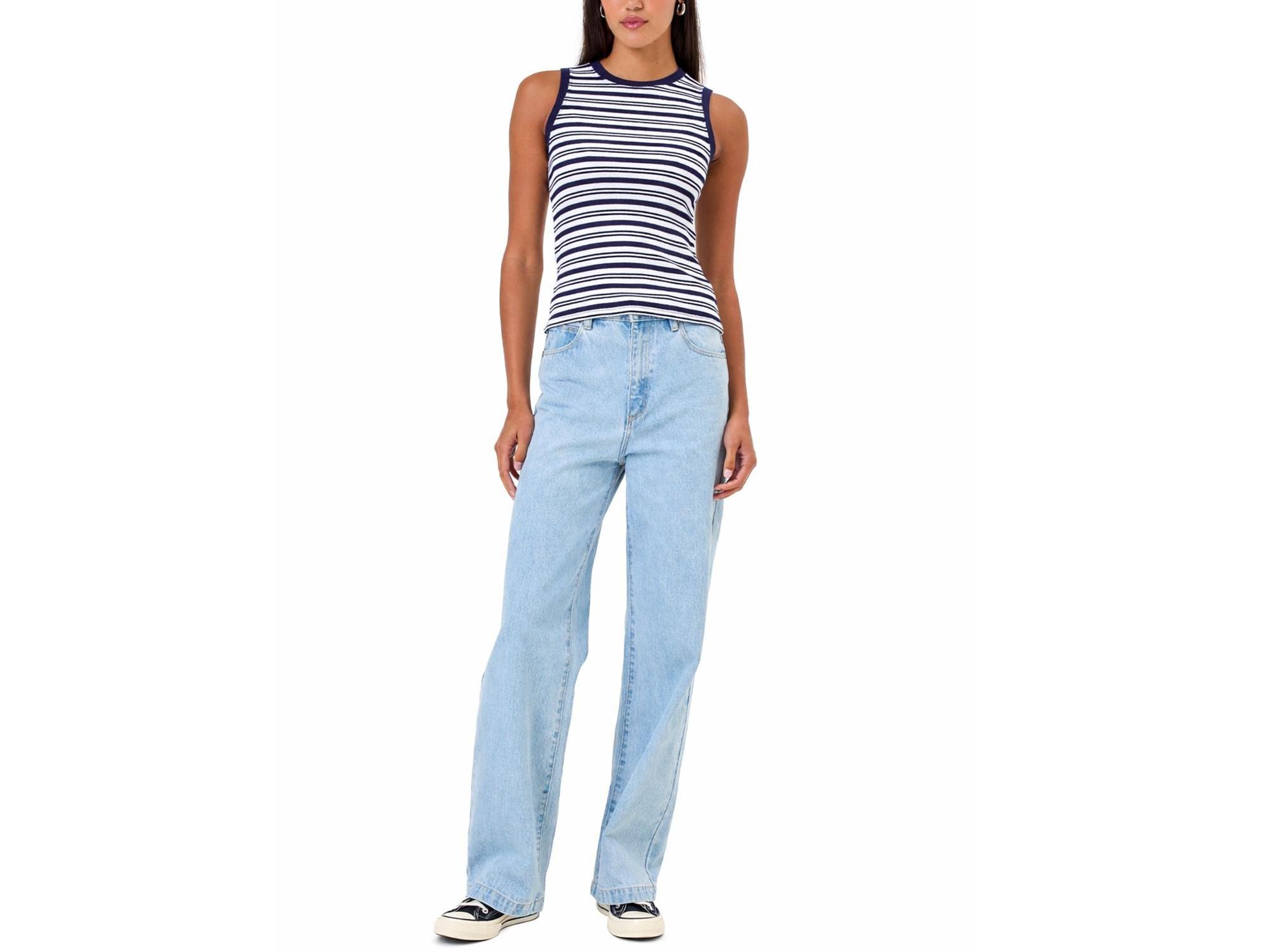 Brie Brenton Stripe Shell Top — Image 4