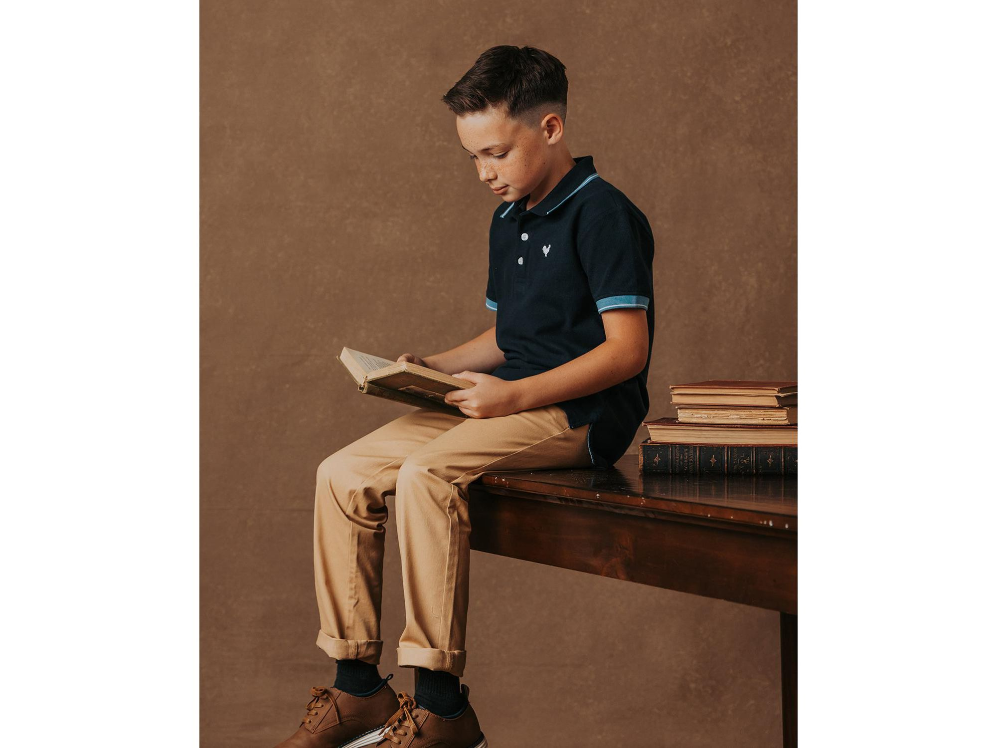 Organic Skinny Stretch Twill Chino Pant - Little Kid — Image 4