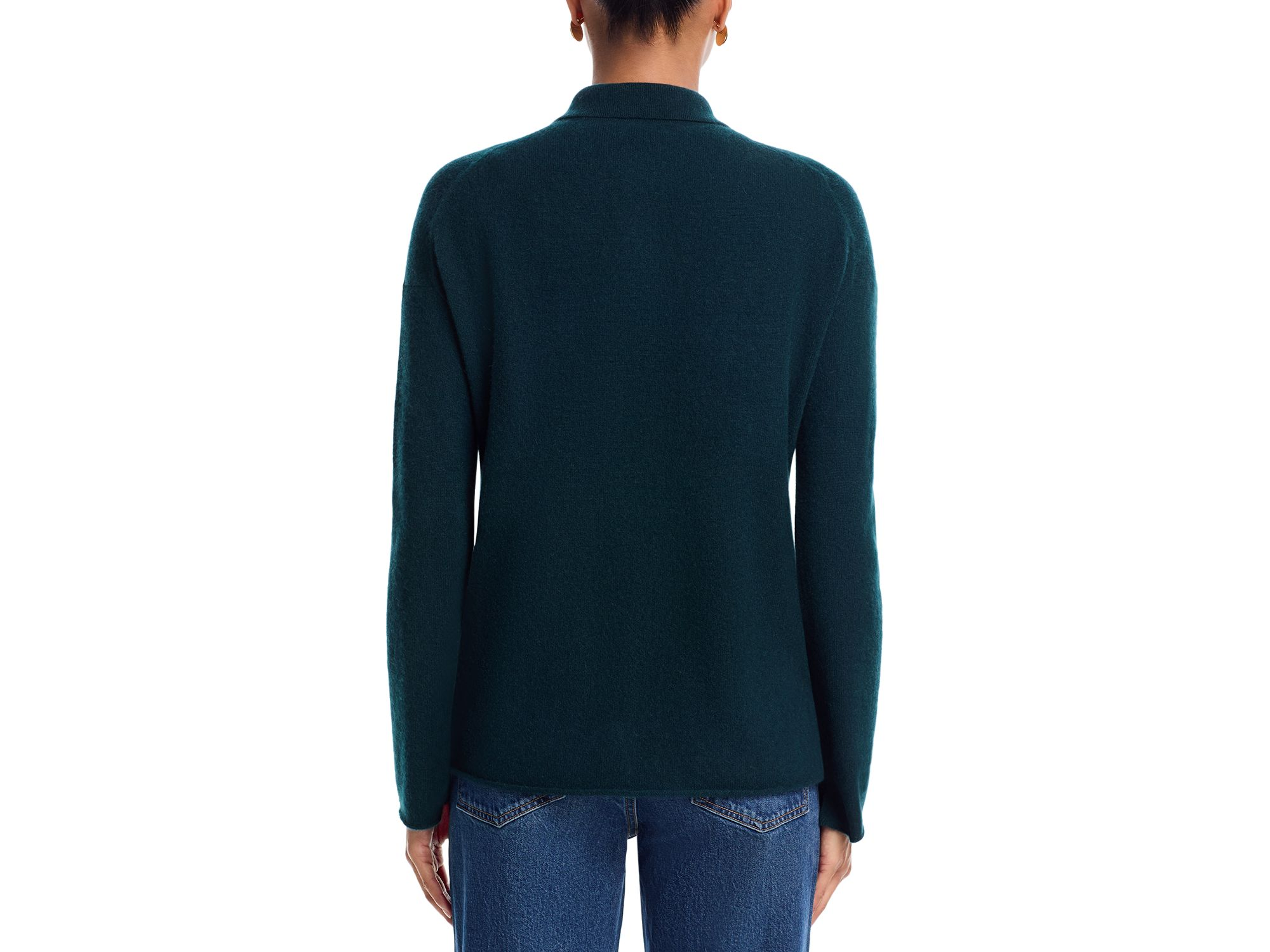 100% Cashmere Polo Sweater - Exclusive — Image 3
