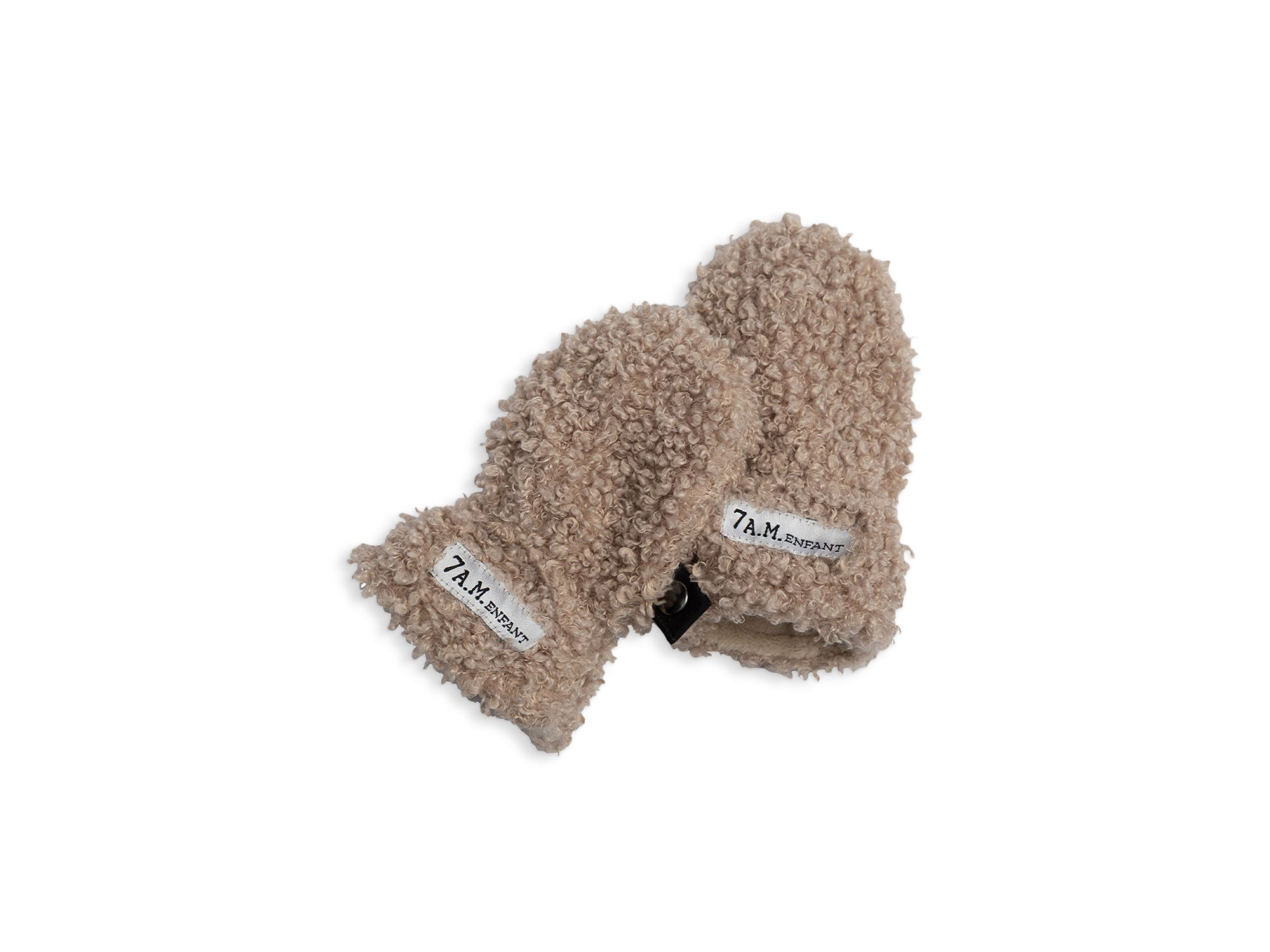 Unisex Le Cub Teddy Mitten & Hat Set - Baby — Image 5