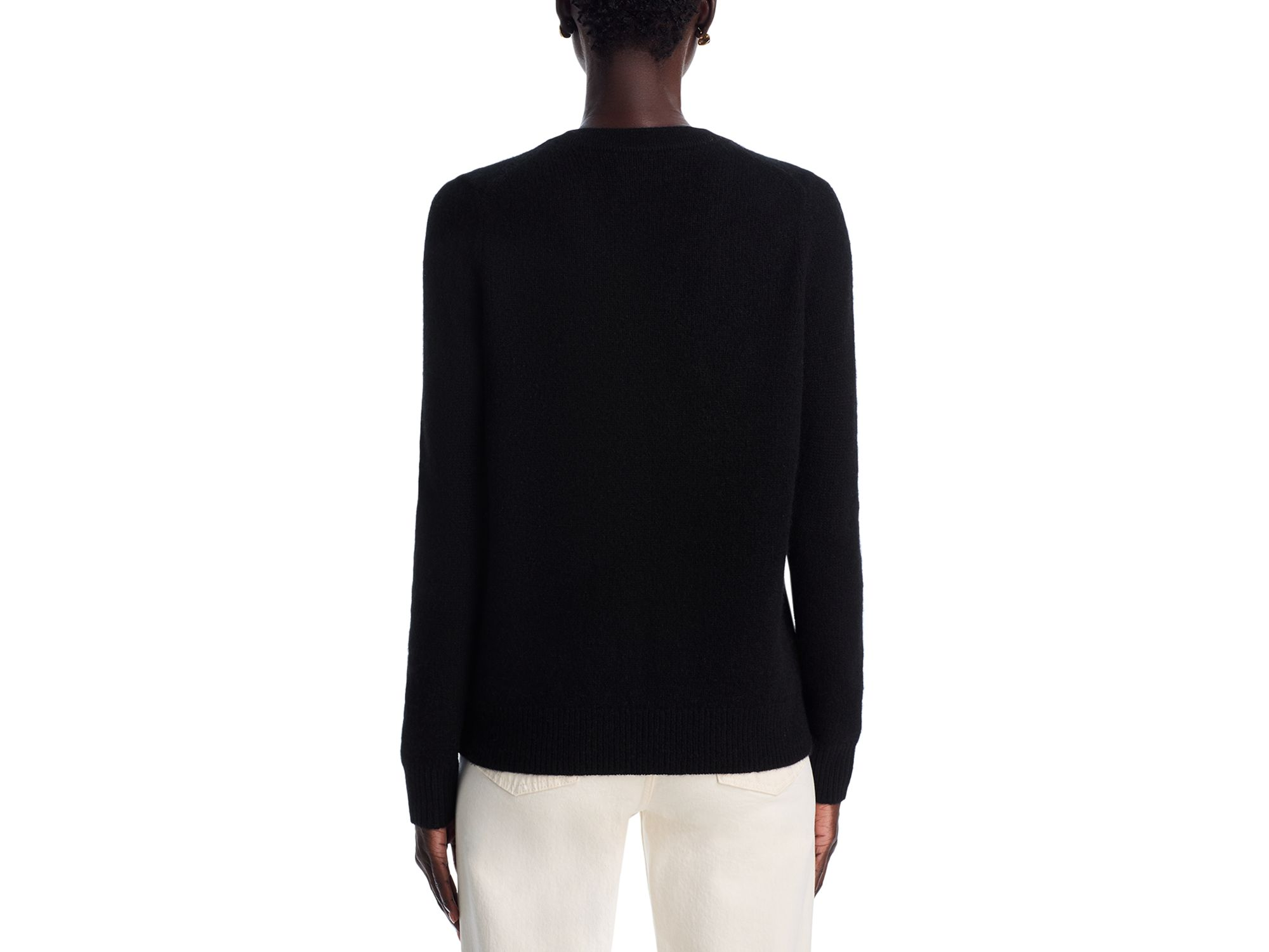 100% Cashmere V Neck Sweater - Exclusive — Image 5