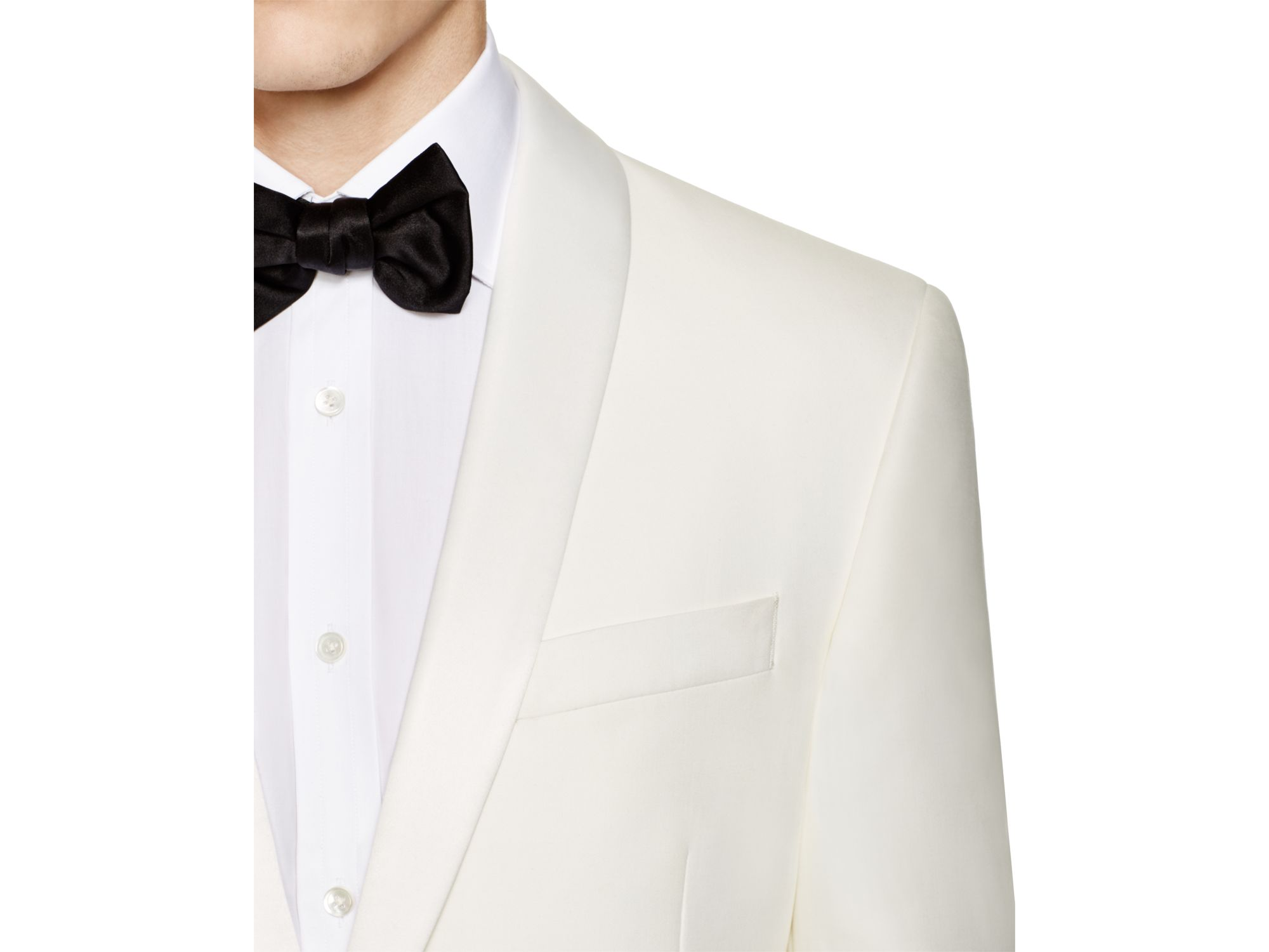 Jacket and Trousers, Turnbull & Asser Tie & Hugo Boss Loafers — Image 5