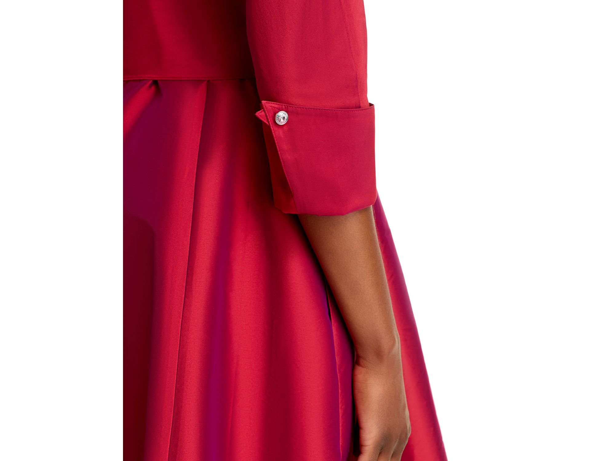 Taffeta Shirt Dress — Image 3