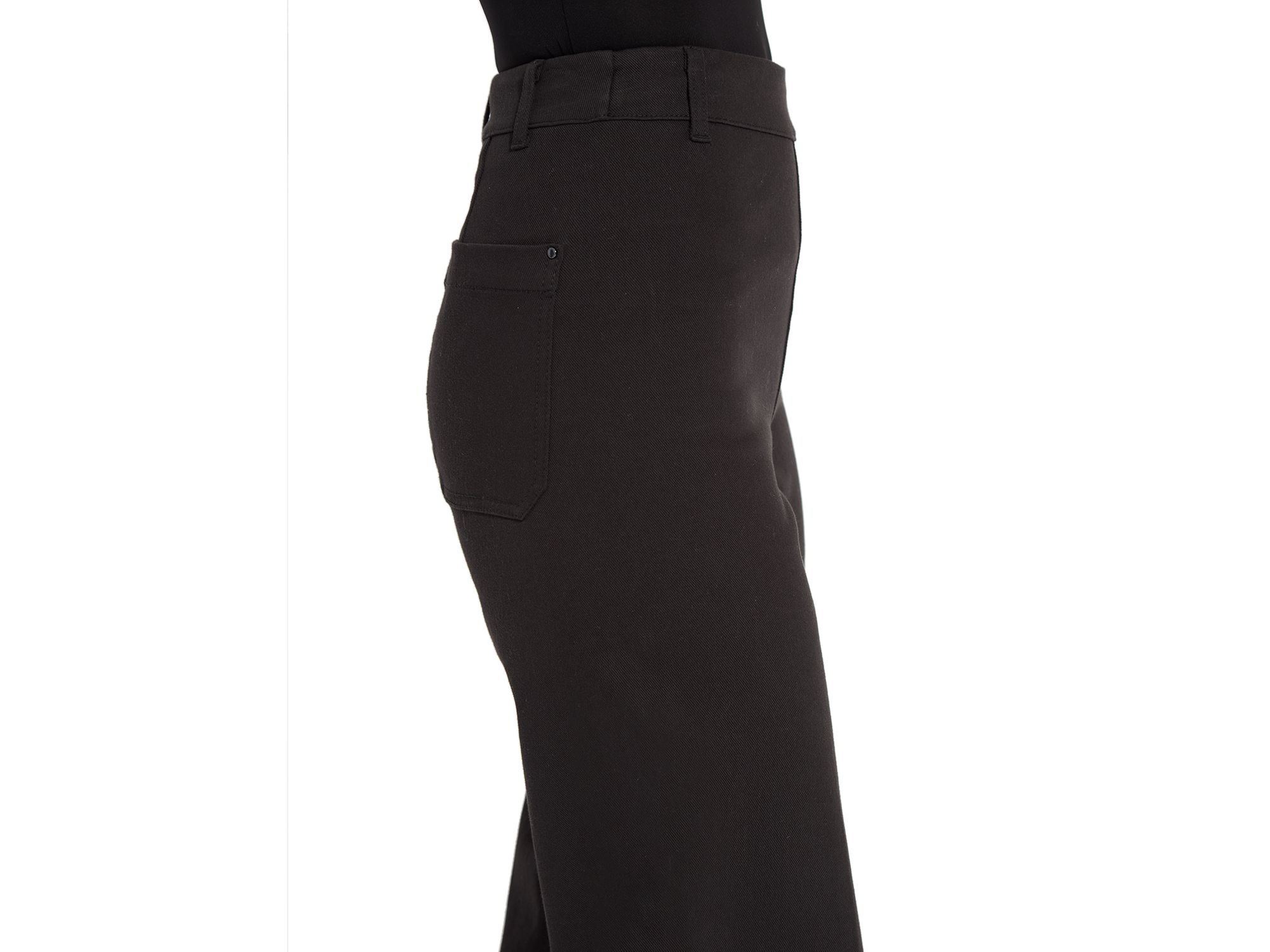 Erin High Rise Wide Leg Jeans in Black — Image 4