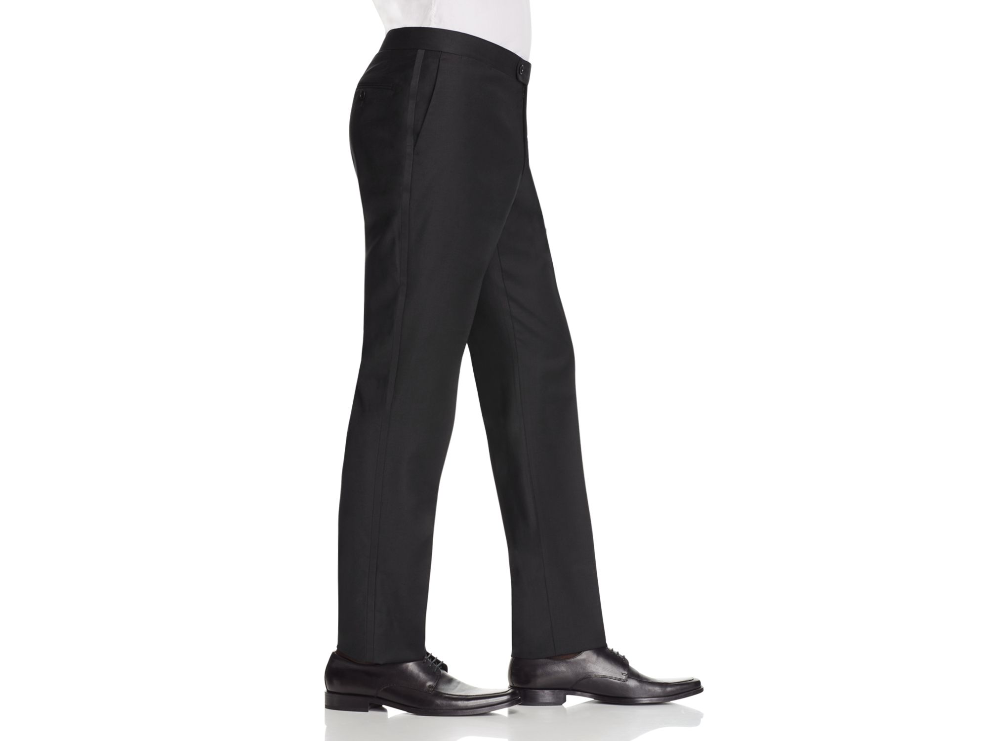 Jacket and Trousers, Turnbull & Asser Tie & Hugo Boss Loafers — Image 11