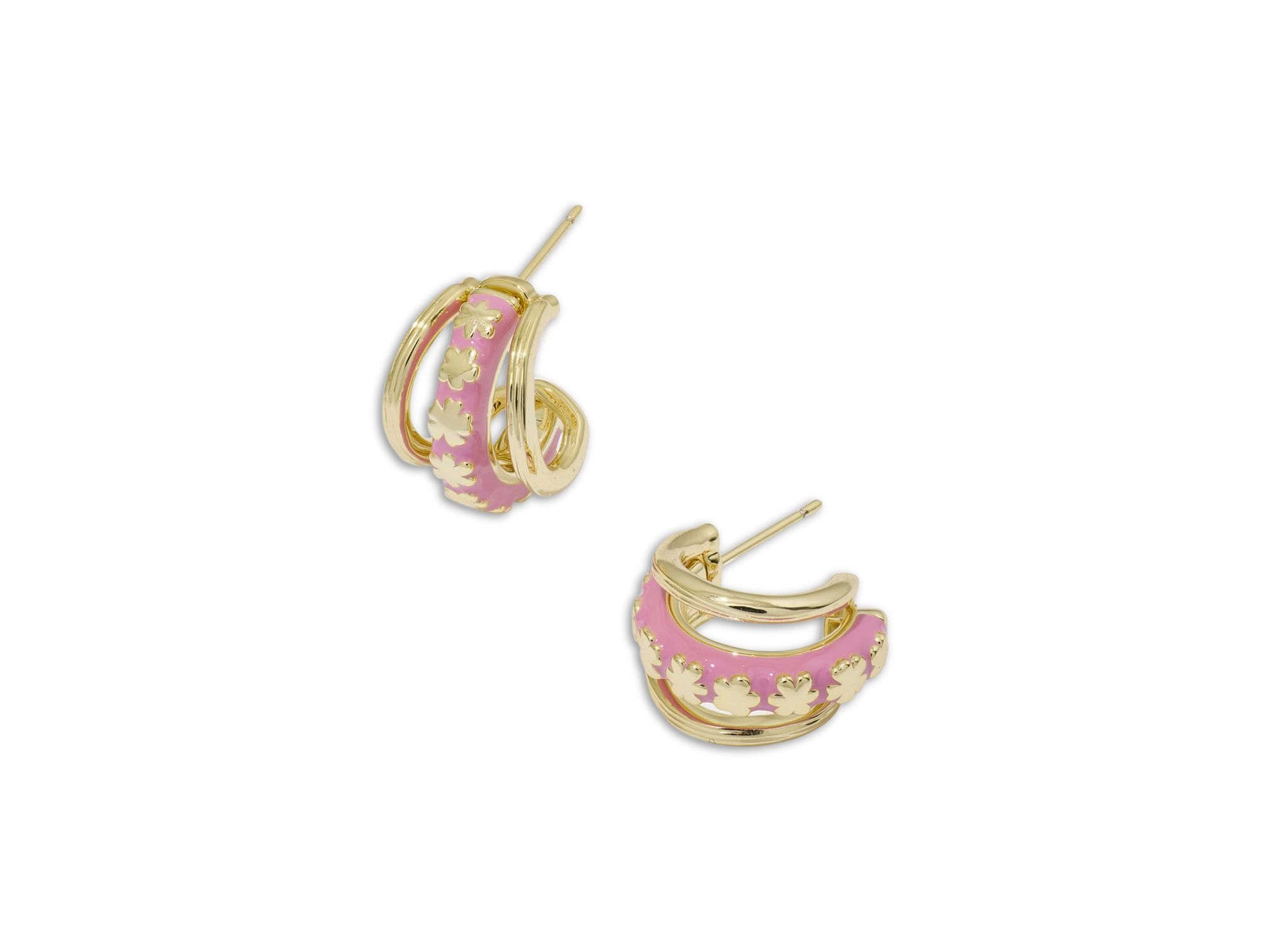 Jane Huggie Hoop Earrings — Image 4