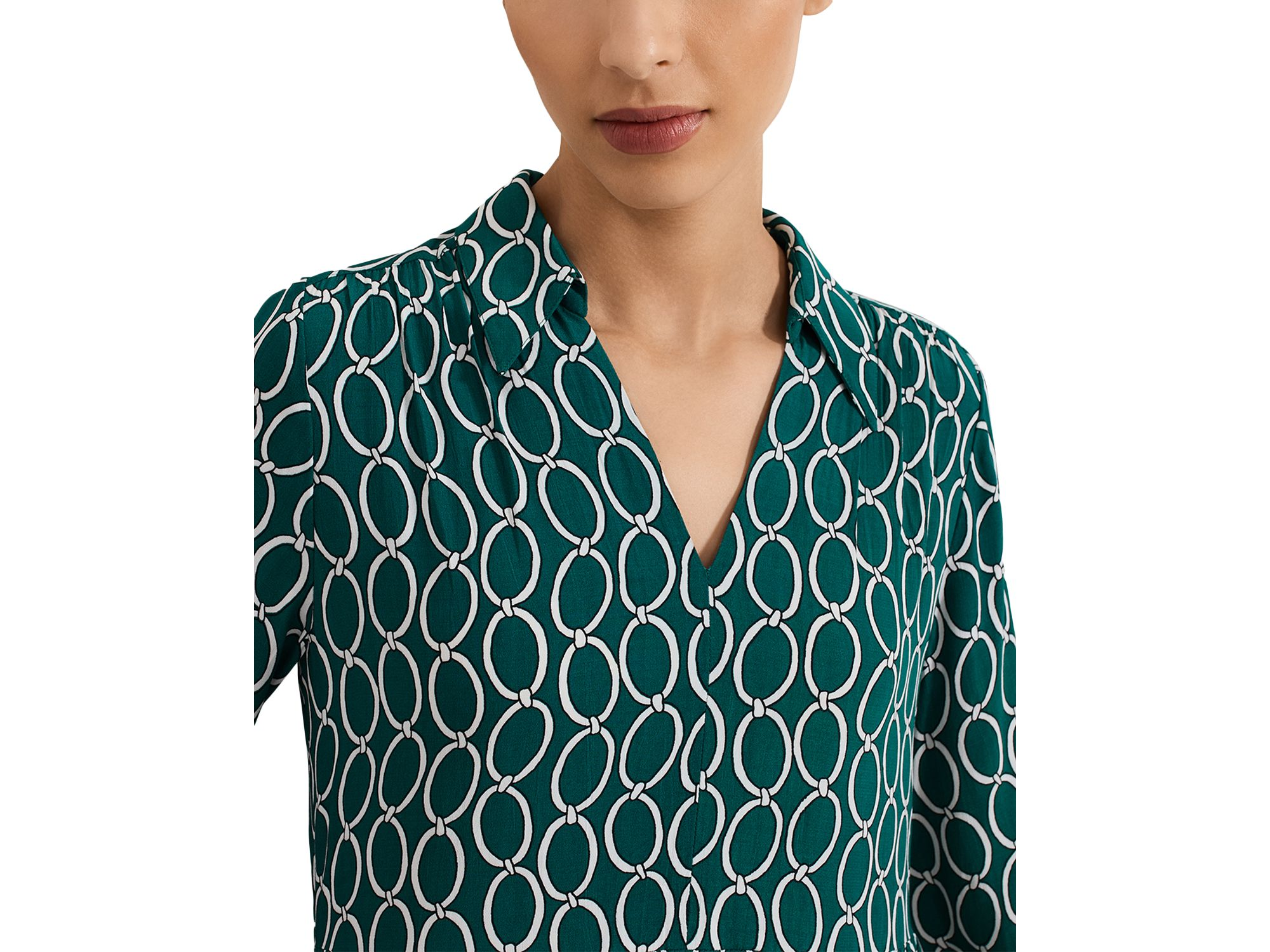 Tiered Midi Dress — Image 3