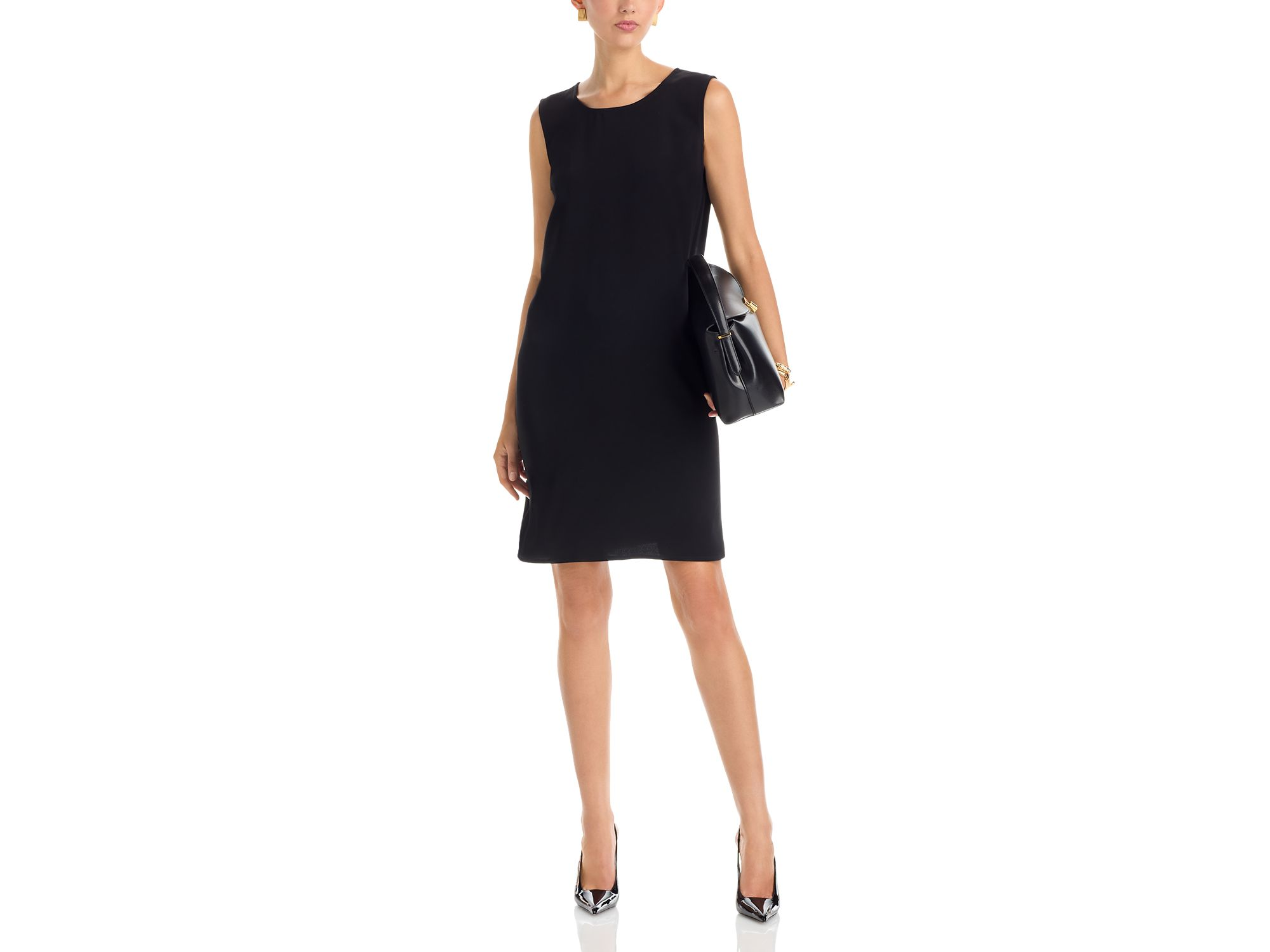 Scoop Neck Sleeveless Dress — Image 5