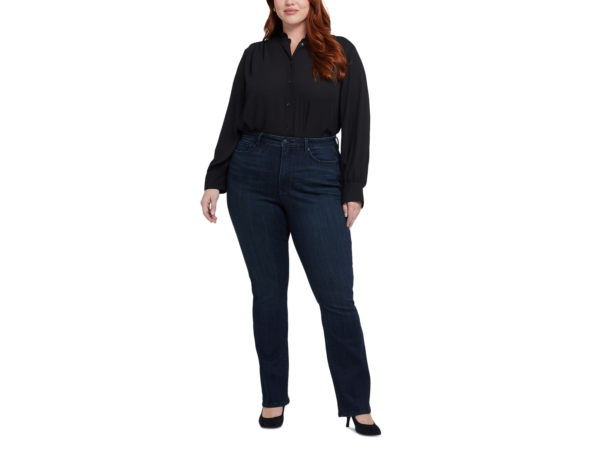 Billie High Rise Slim Bootcut Jeans — Image 3