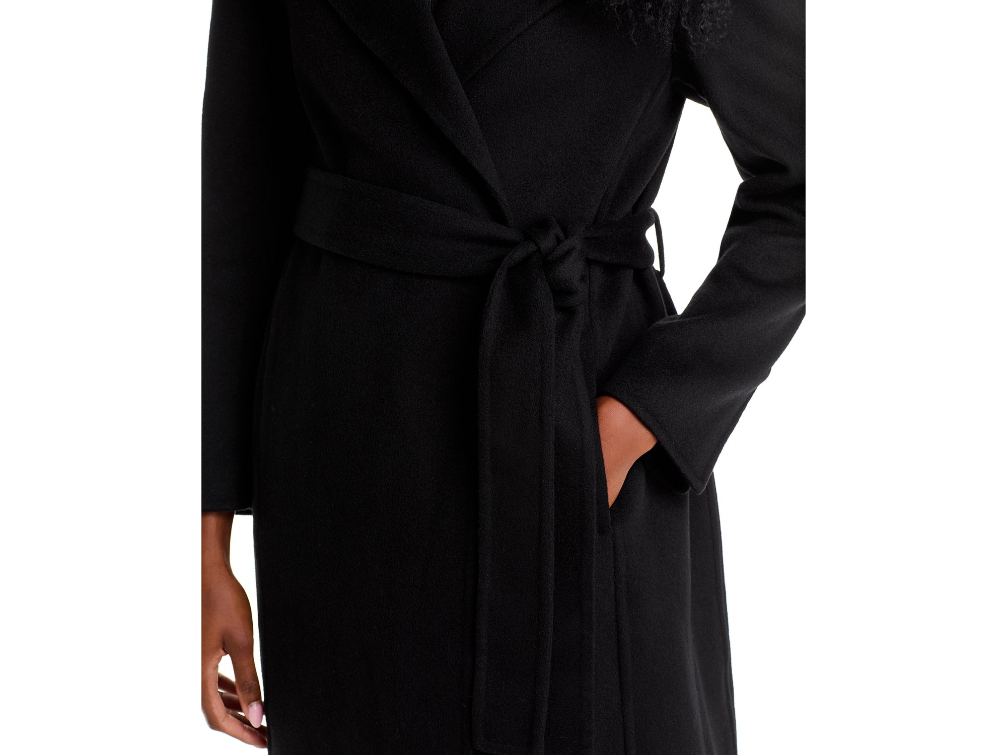 Shirley Shearling Collar Coat — Image 3