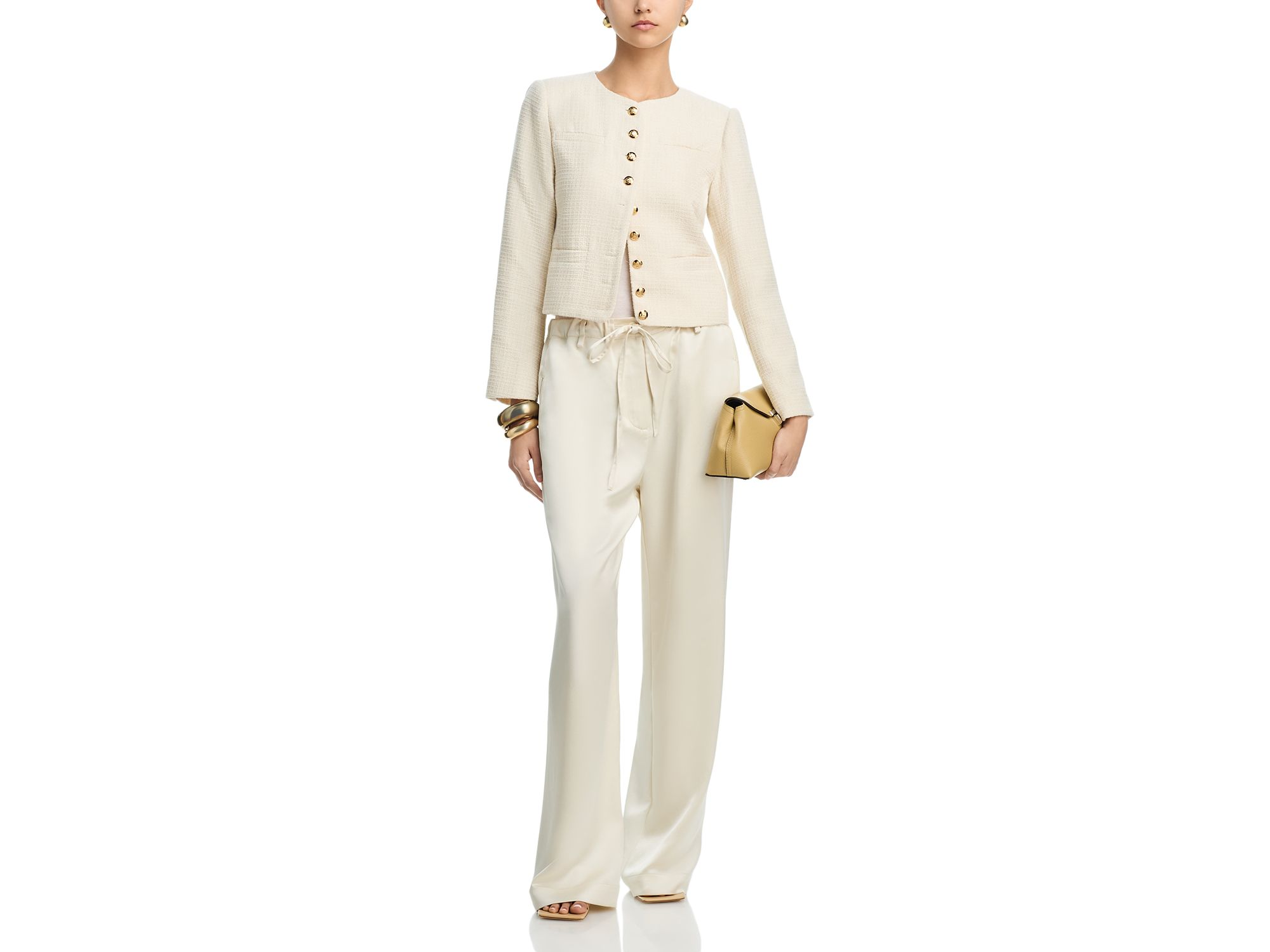 Multi Button Tweed Jacket - Exclusive — Image 6