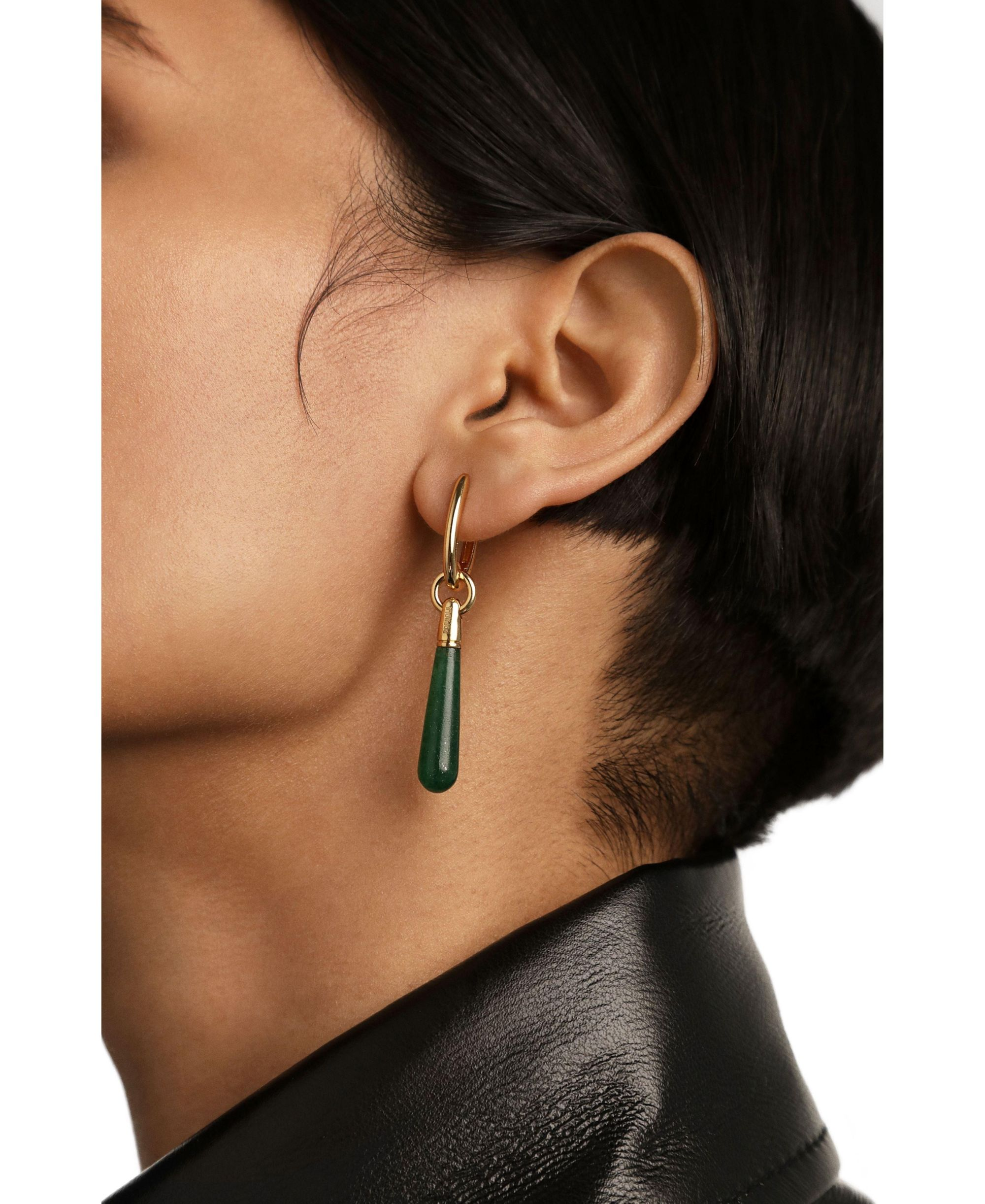 Women's Large Jupiter Single Hoop — Image 3
