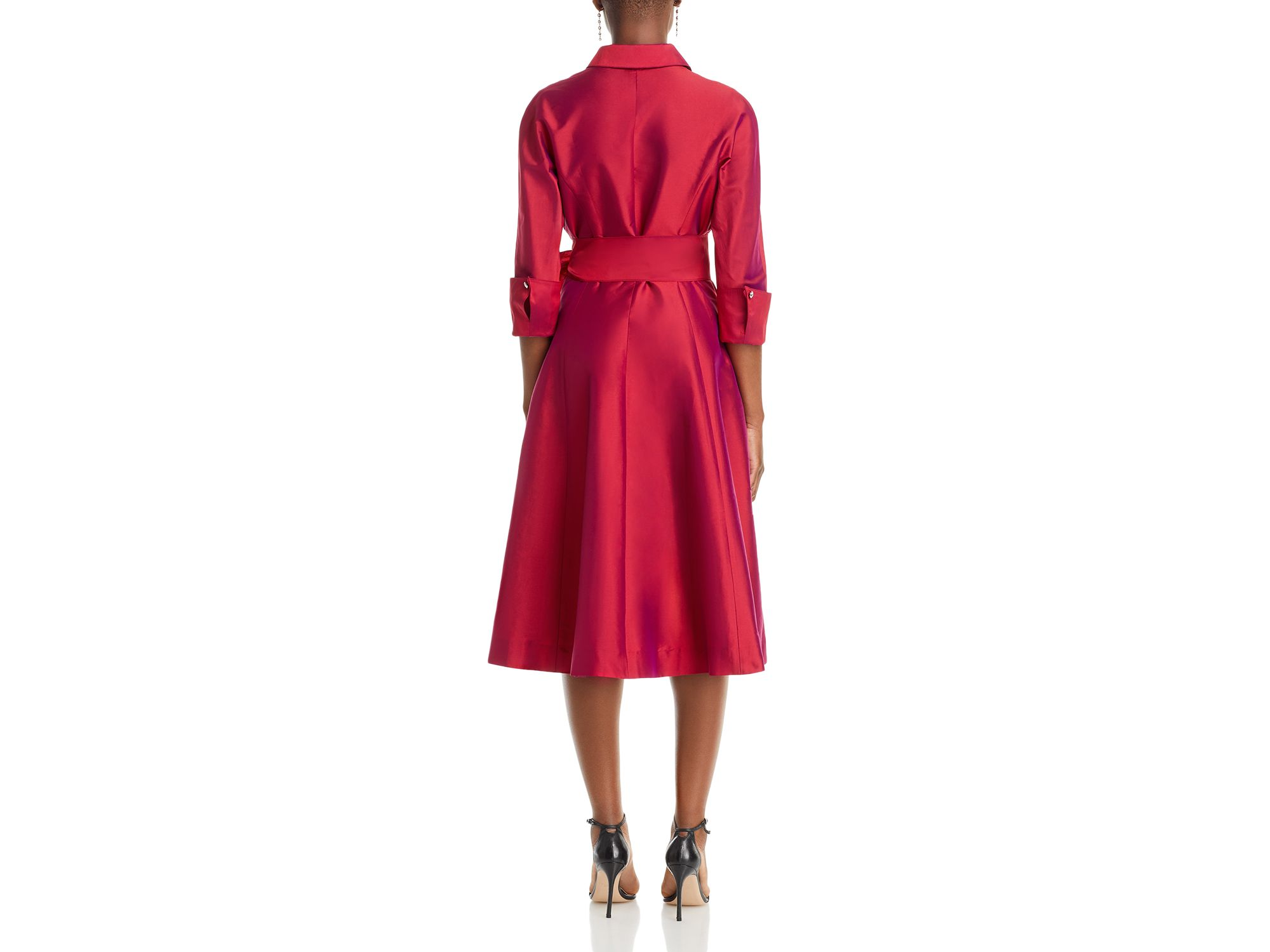 Taffeta Shirt Dress — Image 5