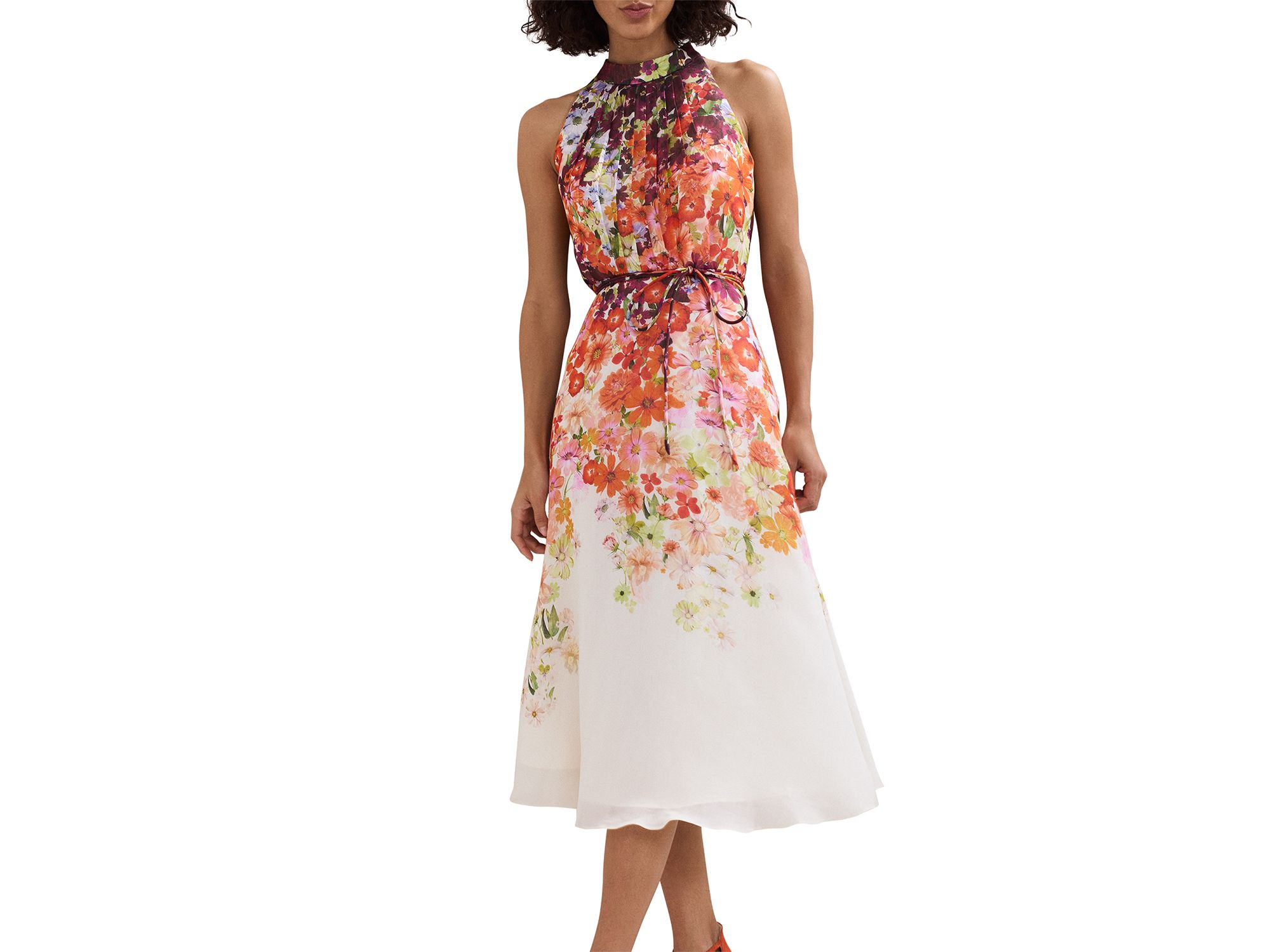 Bethany Floral Print Dress — Image 5
