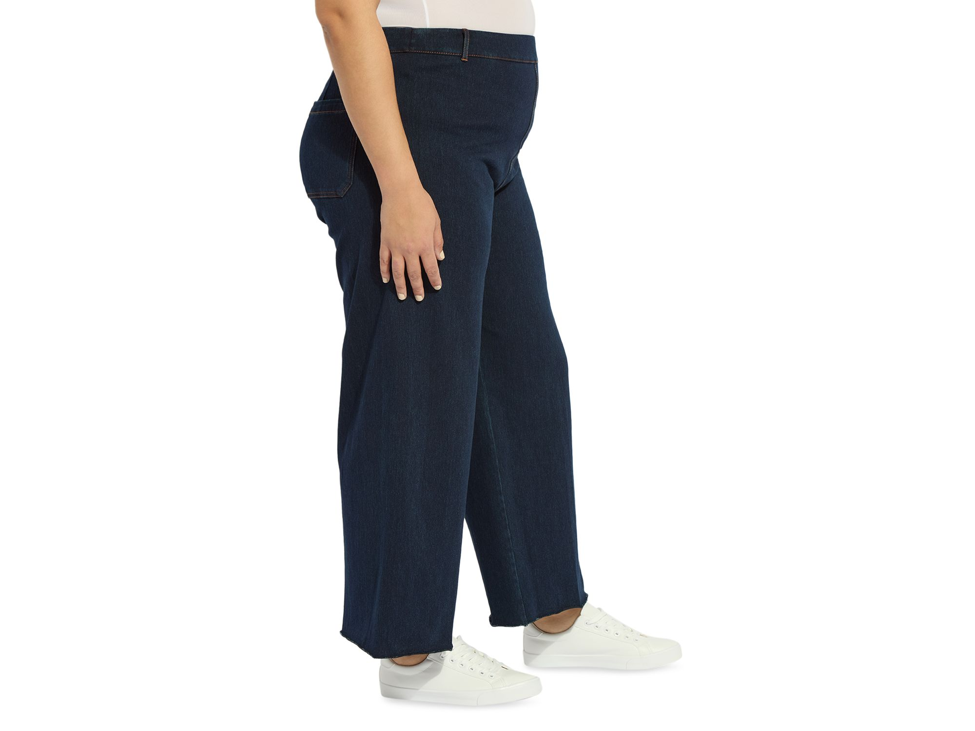 Erin Wide Leg Jeans in Indigo — Image 4