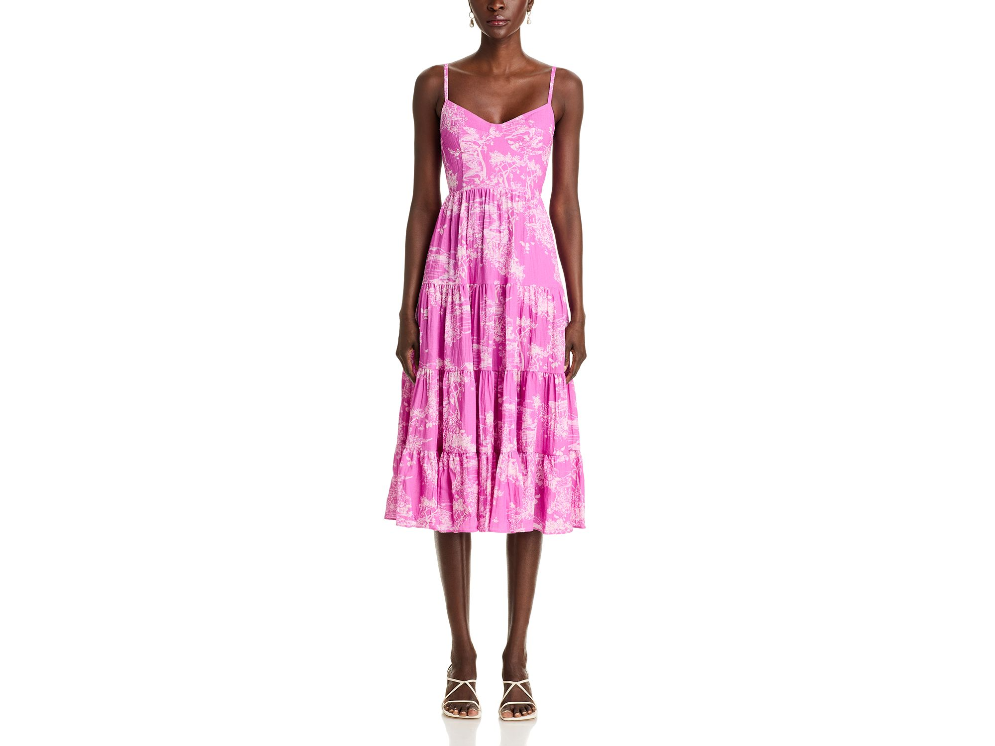 Toile Tank Midi Dress - Exclusive — Image 6