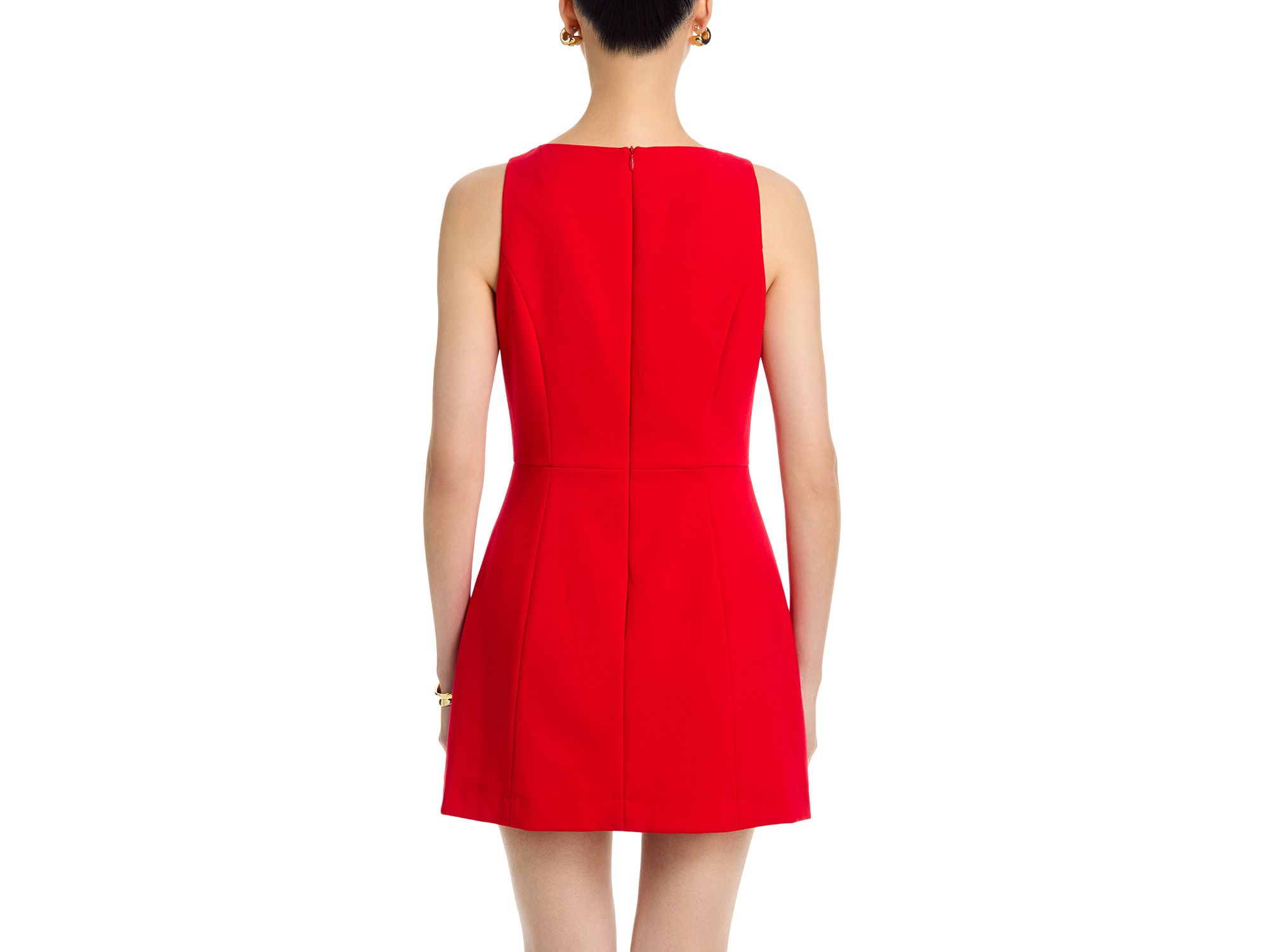 Whisper Boat Neck Mini Dress — Image 3