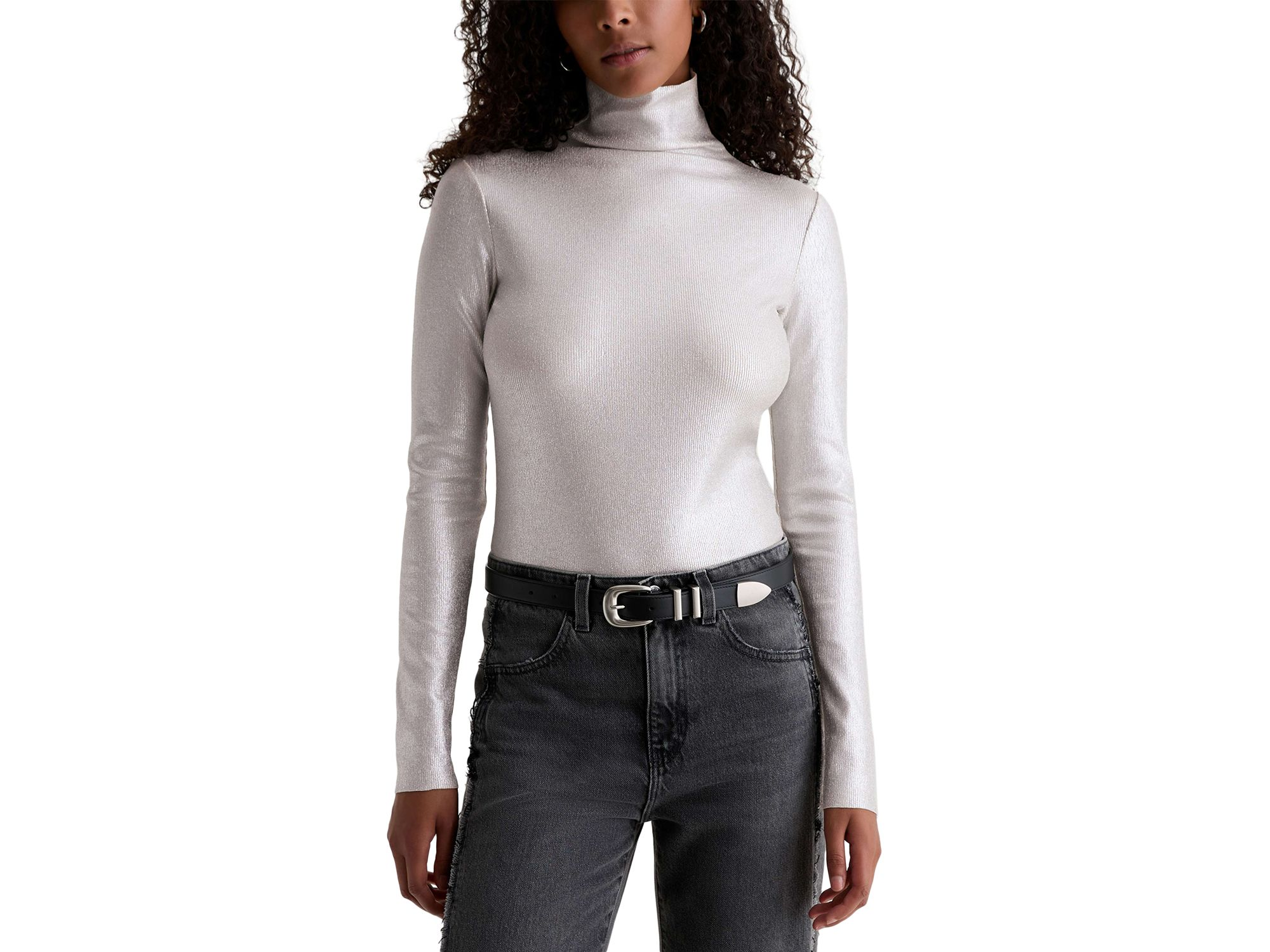 Metallic Turtleneck — Image 5