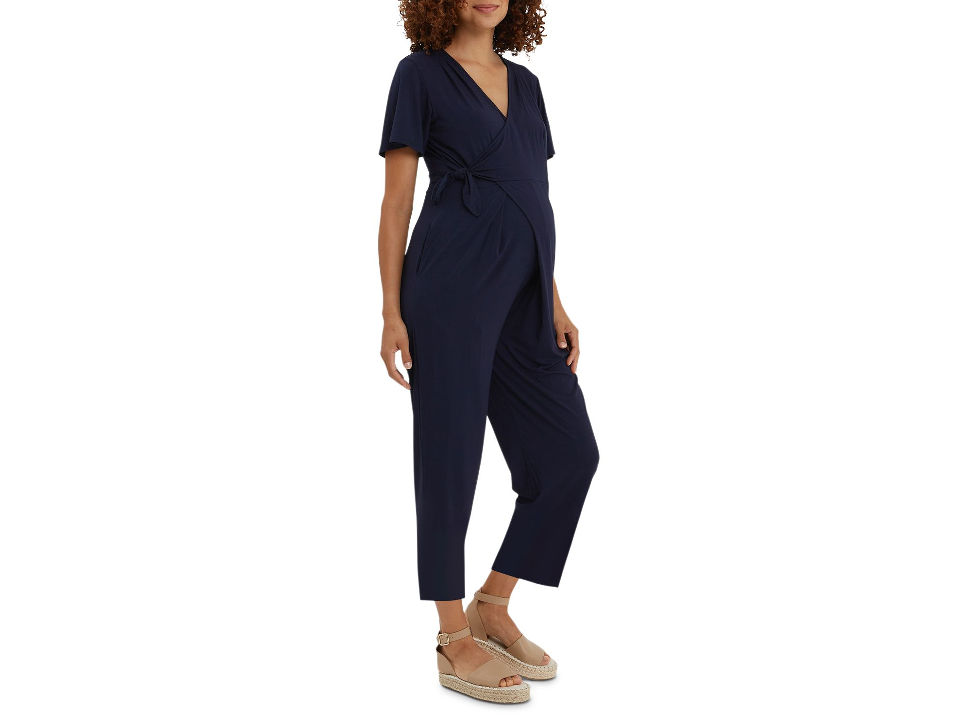 Lucia Jersey Maternity Jumpsuit — Image 3