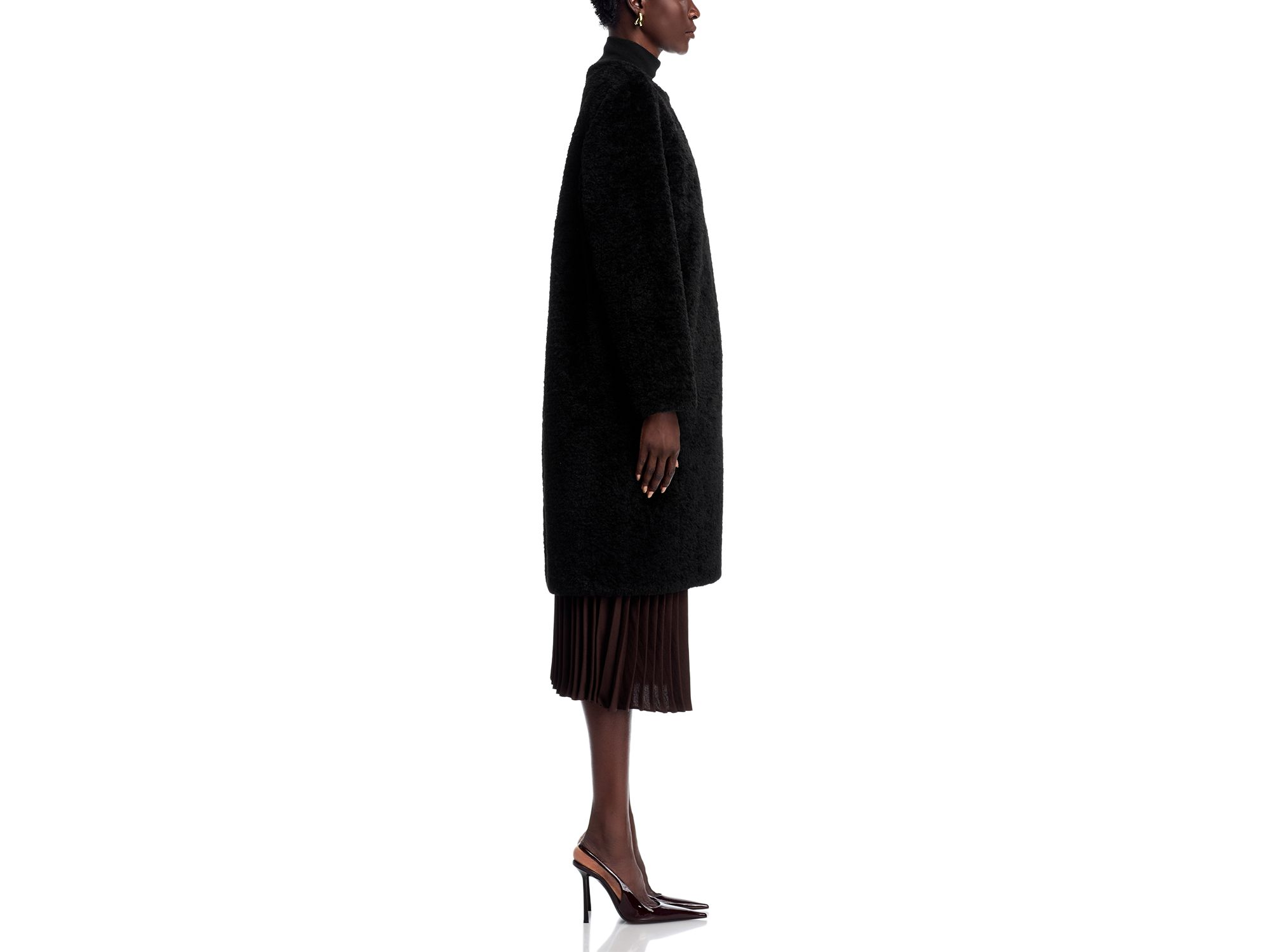 Sami Faux Fur Coat — Image 6
