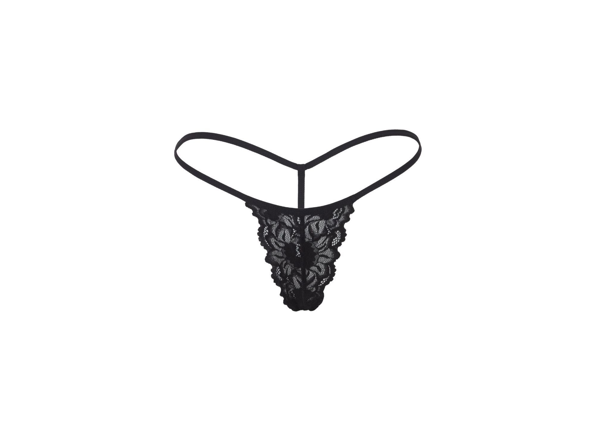 Marcia Lace Micro G-String Panty — Image 4