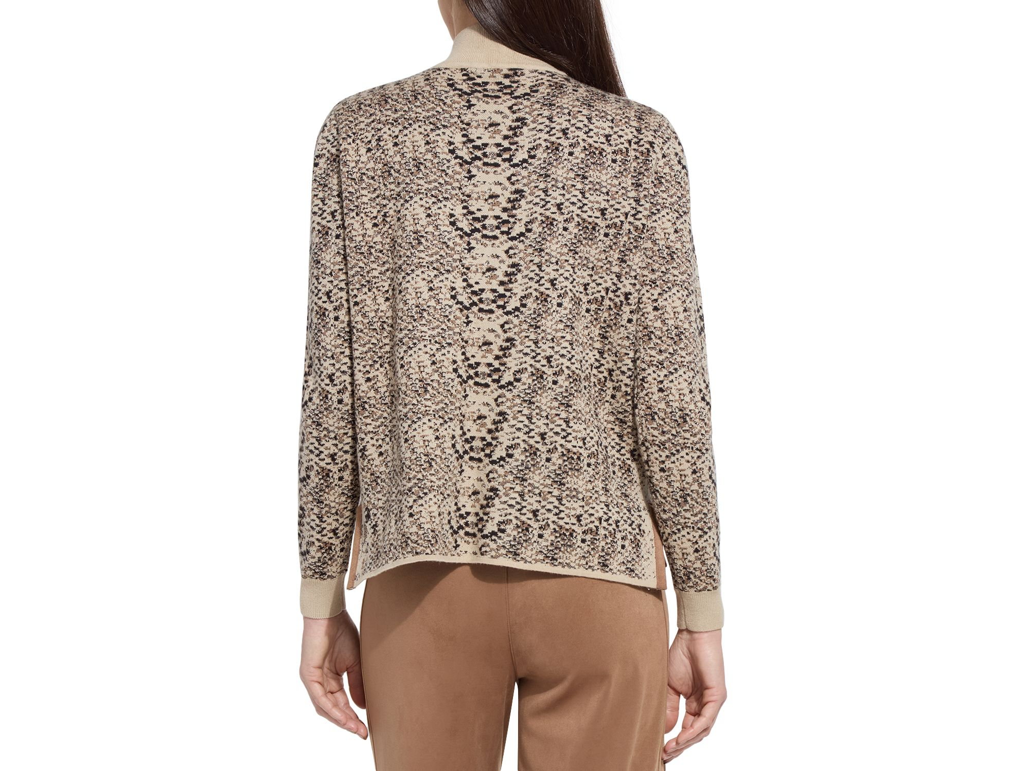 Declan Turtleneck Jacquard Sweater — Image 4