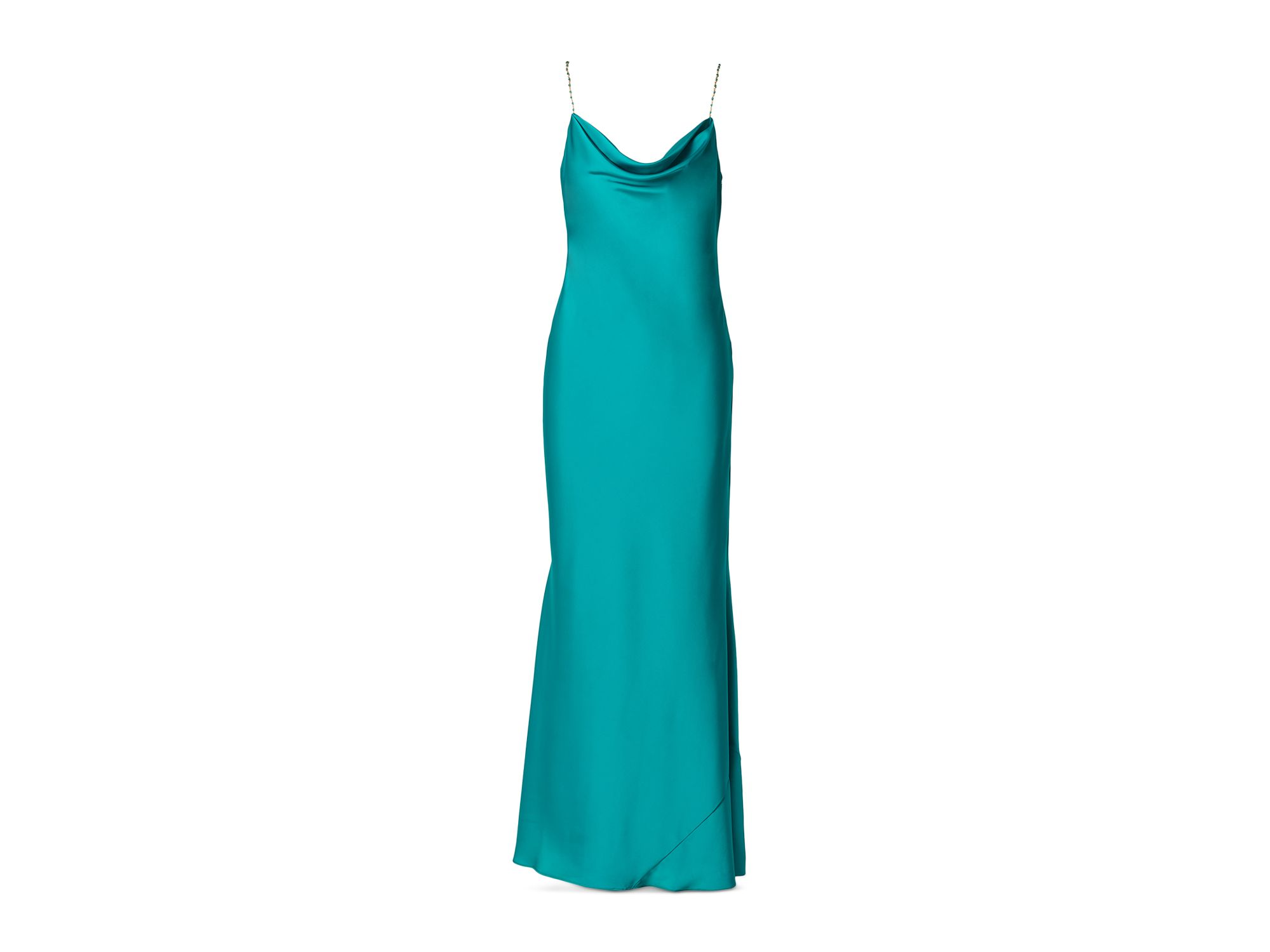 Stretch Satin Dress — Image 7