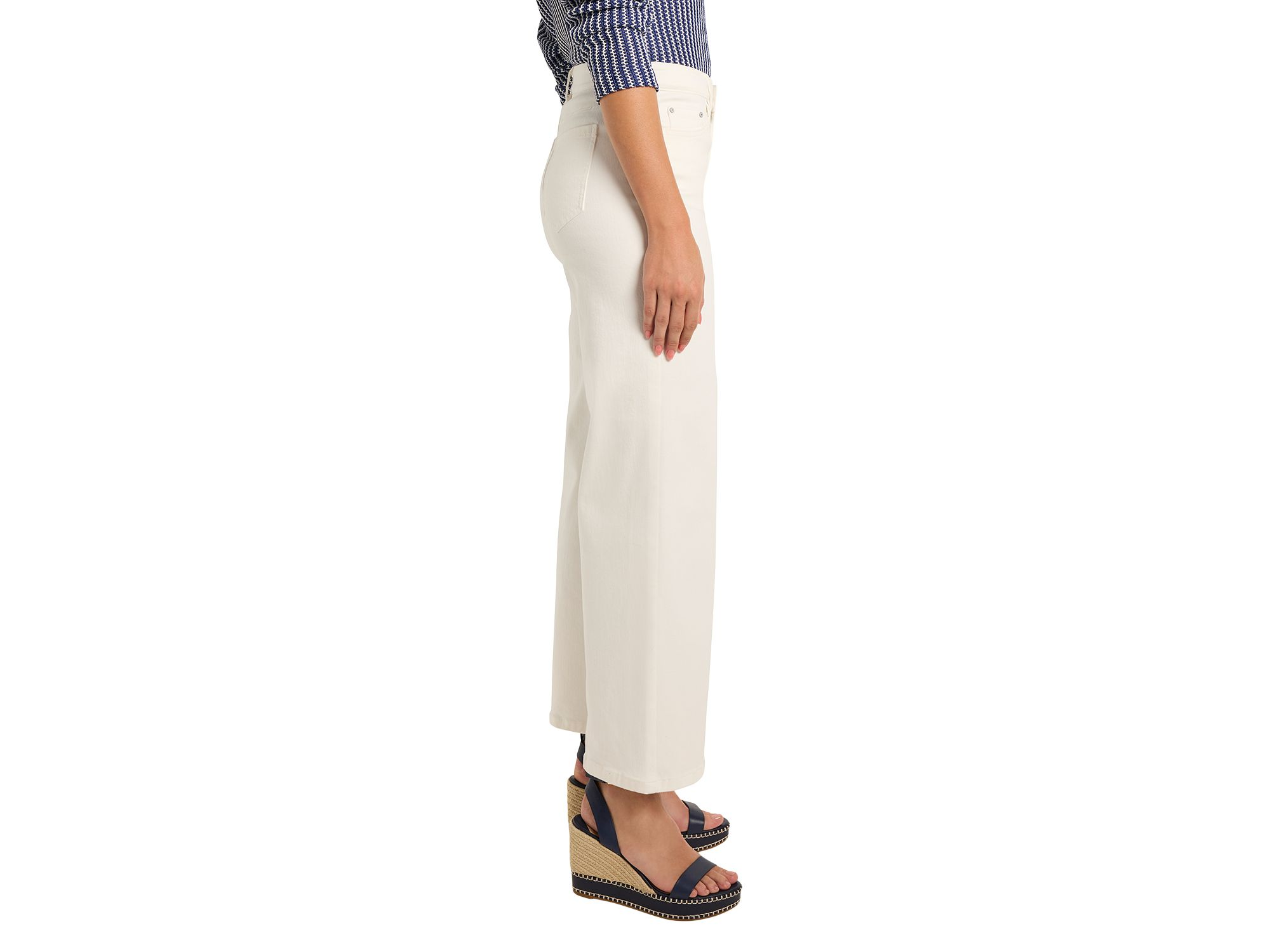 Forward Seam Weekend Jeans in Paper White — Image 4