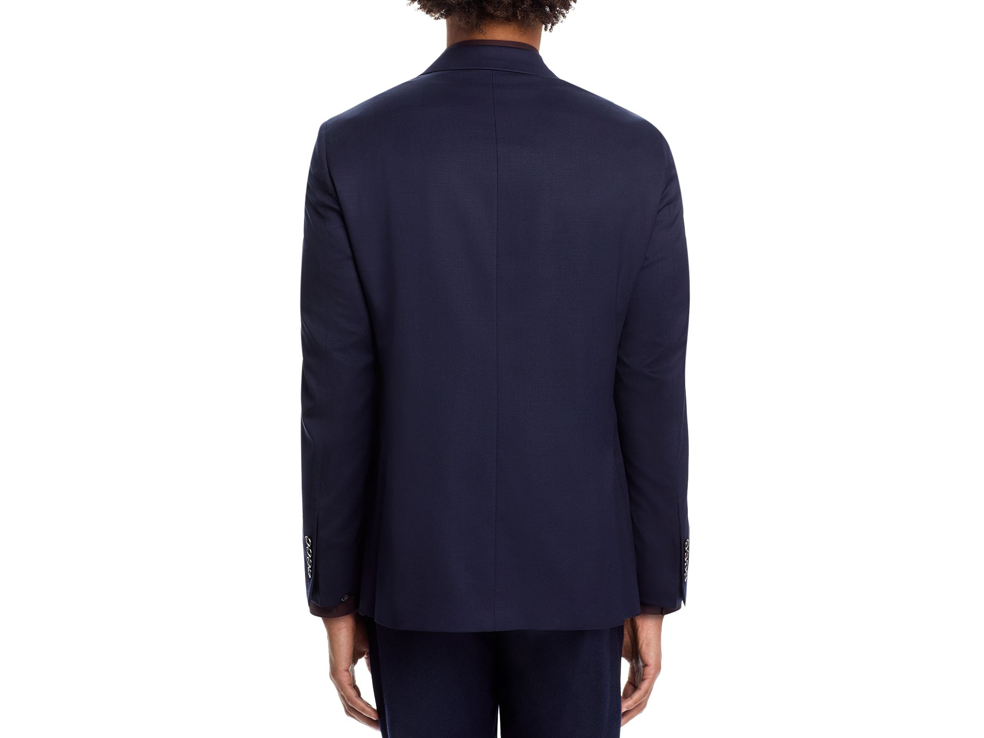 New York Solid Regular Fit Sport Coat — Image 4