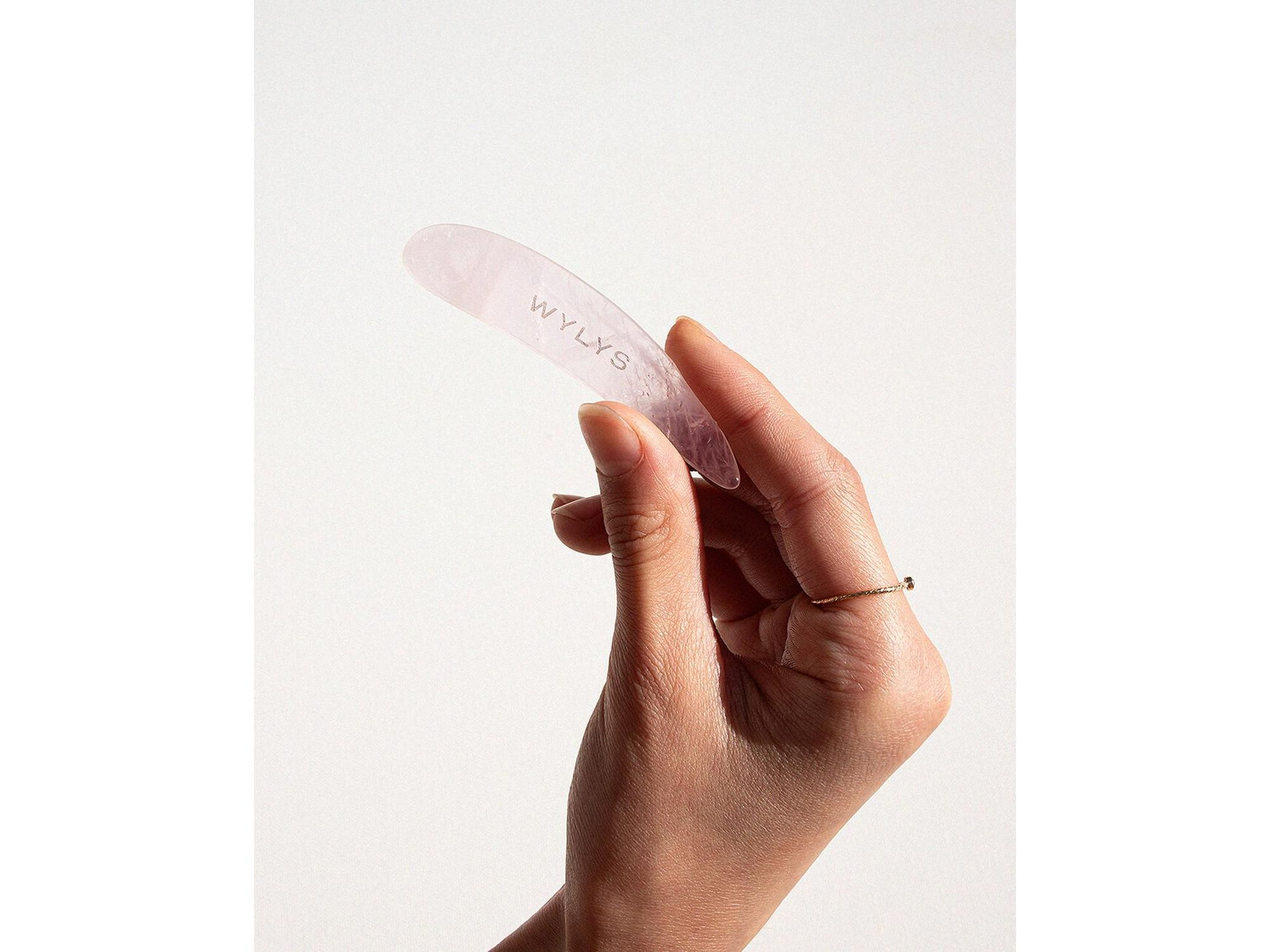 Rose Quartz Spatula Facial Tool — Image 3