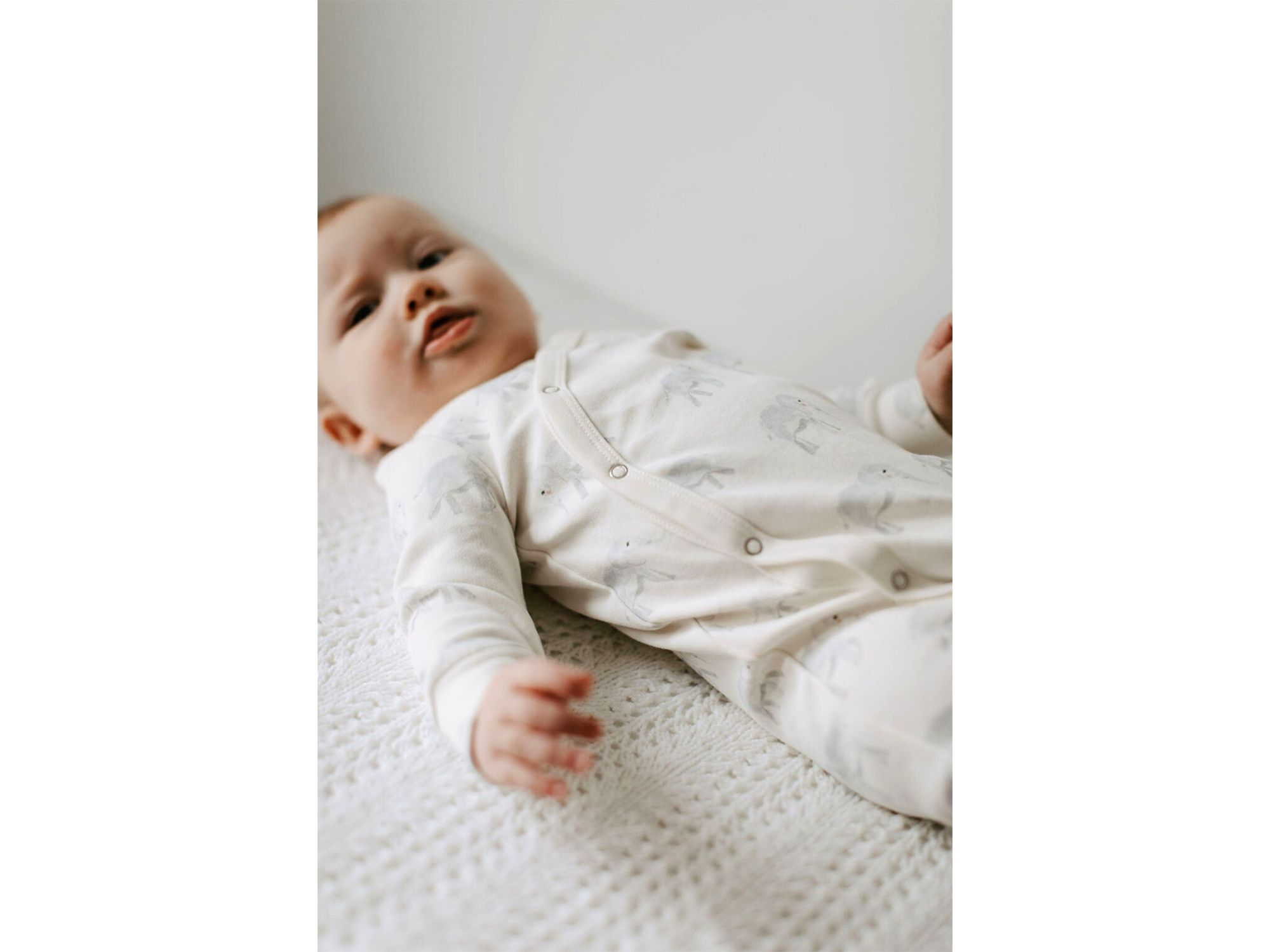 Unisex Kimono Romper- Baby — Image 3