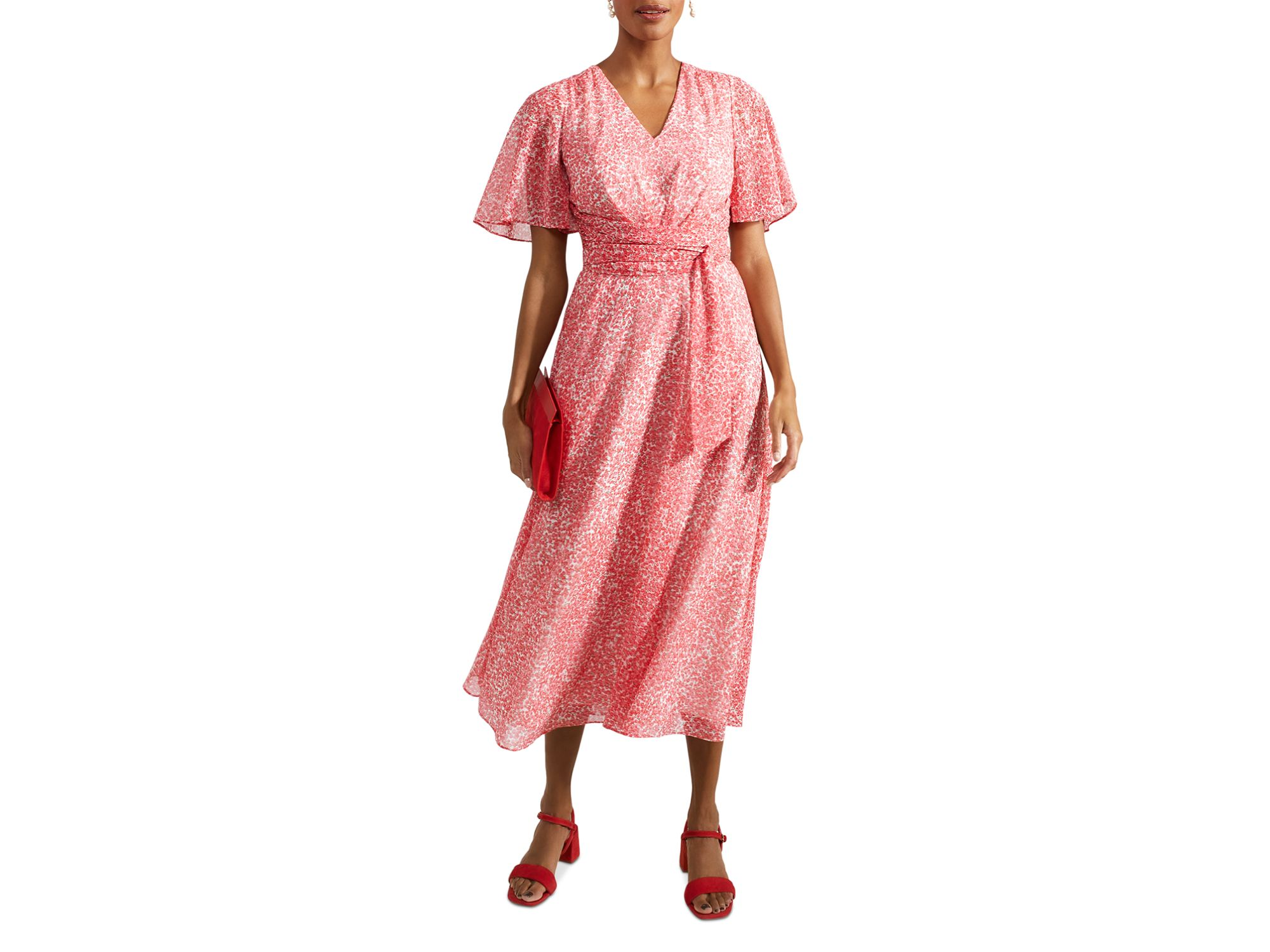 Marie Floral Print Dress — Image 7