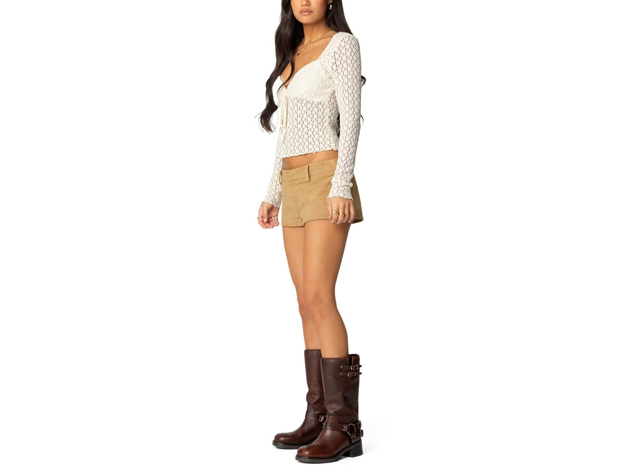 Laila Textured Lacey Top — Image 3