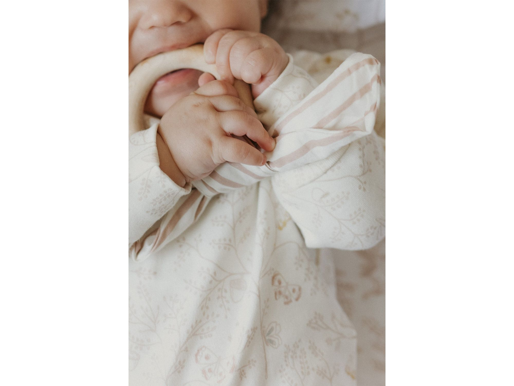 Unisex Puff Sleeve One Piece - Baby — Image 3