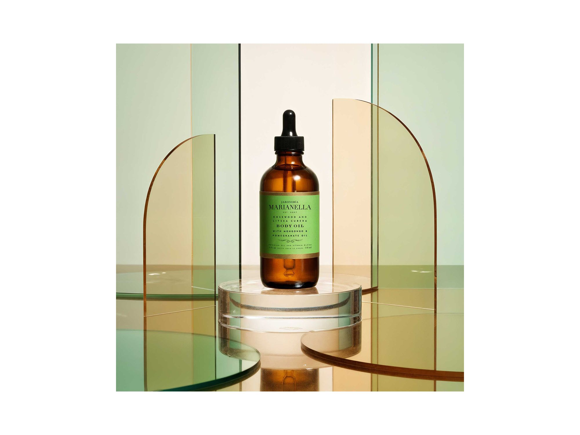 Rosewood & Litsea Cubeba Body Oil 4 oz. — Image 4