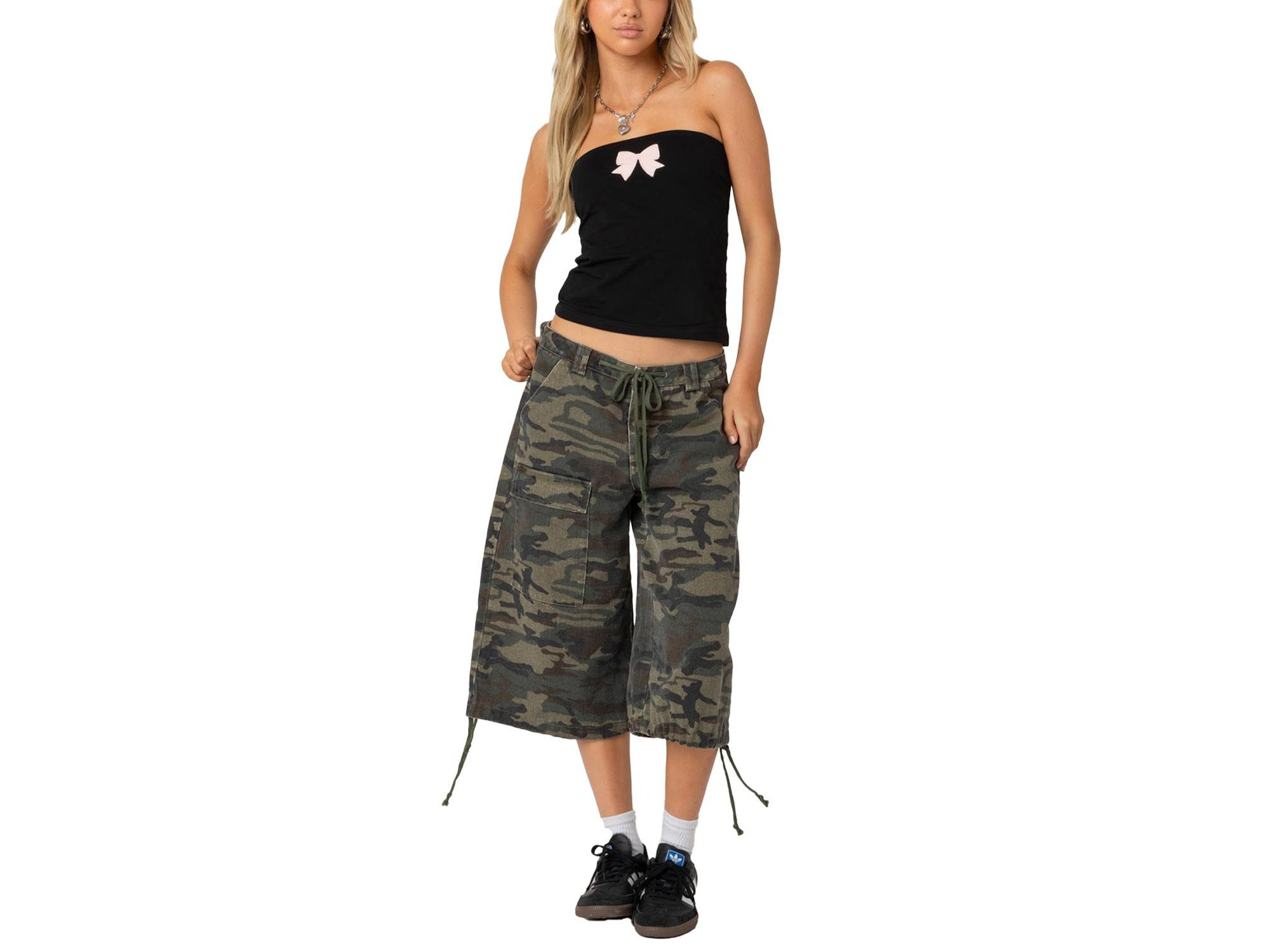 Camo Cargo Bermuda Shorts — Image 3