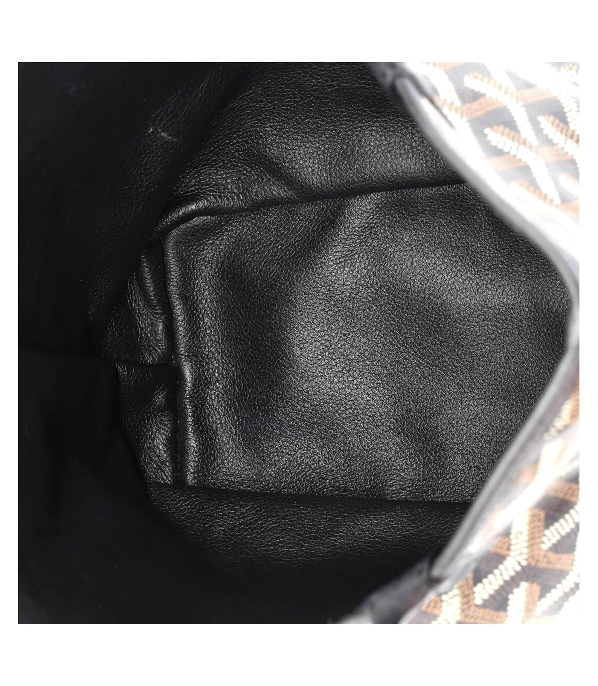 Mini Anjou Reversible Tote Coated Canvas — Image 3