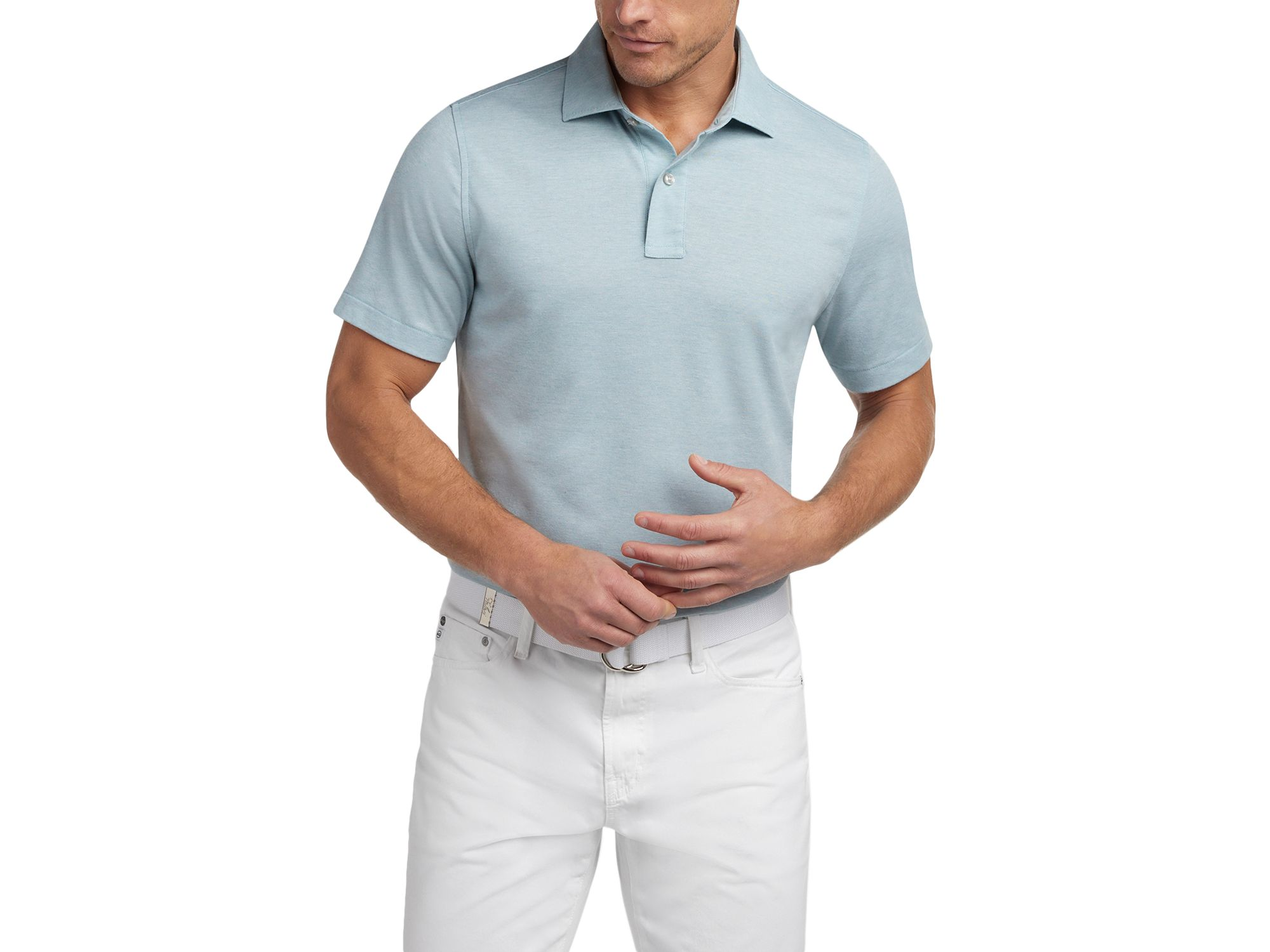Connery Cotton Polo Shirt — Image 4