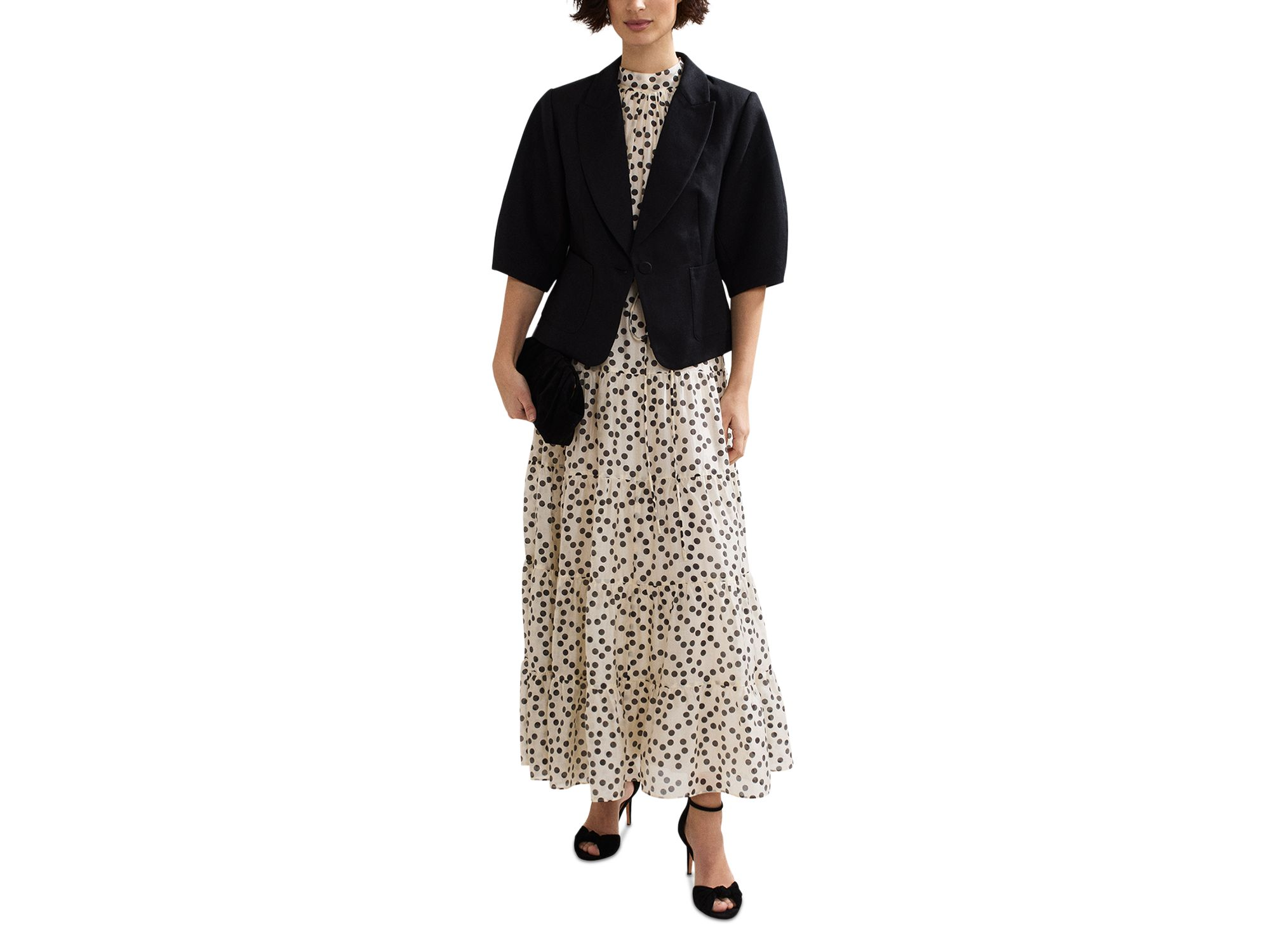 Nita Spot Print Maxi Dress — Image 10