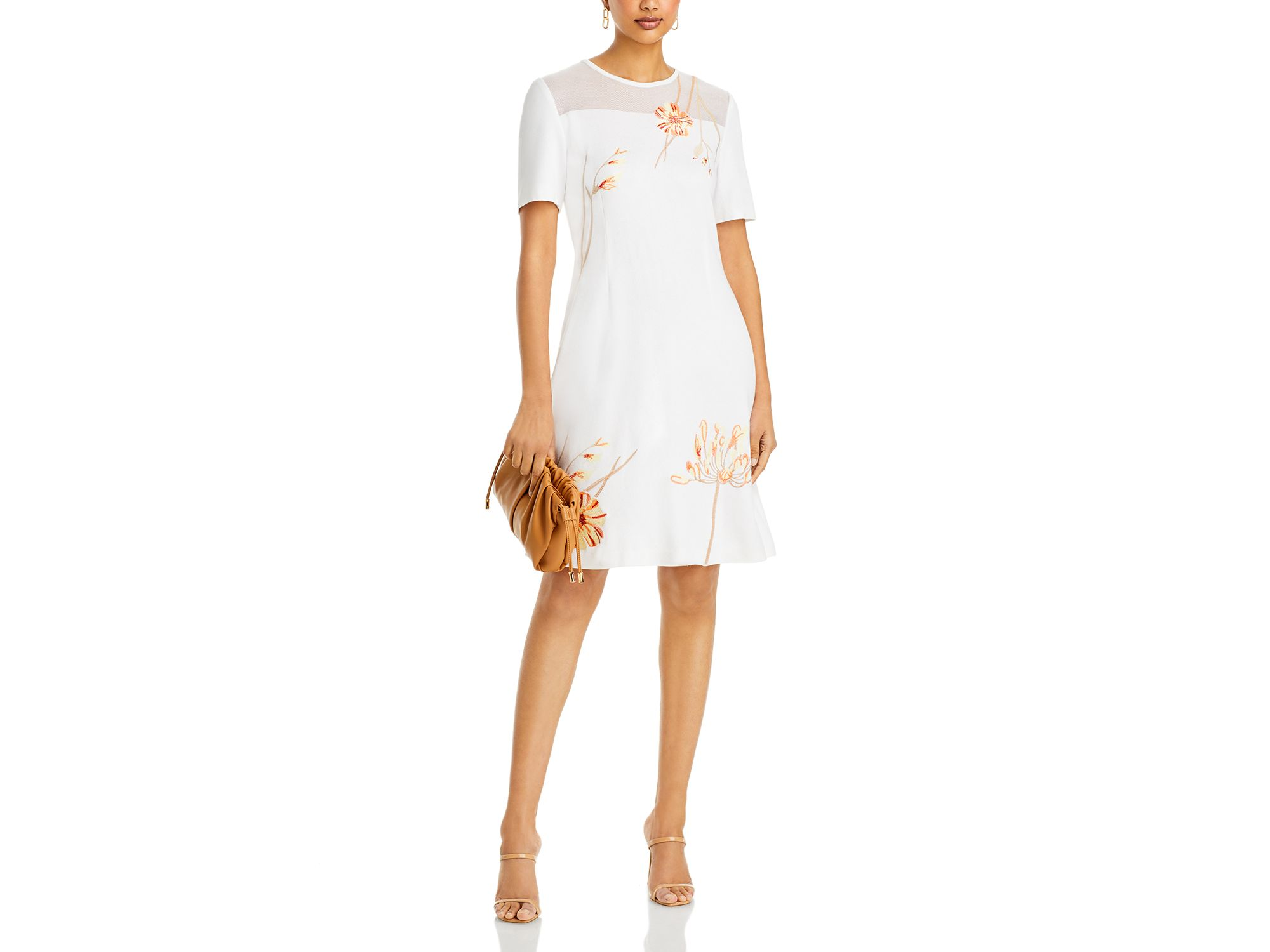 Floral Print Shift Dress — Image 4