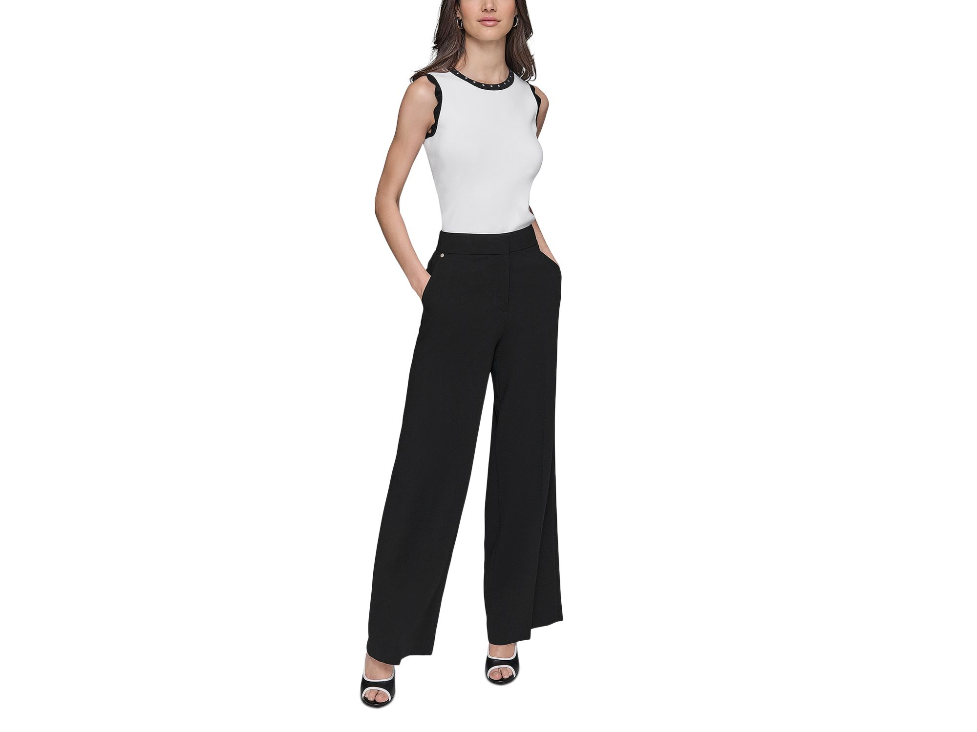 Essential Wide Leg Pants — Image 6