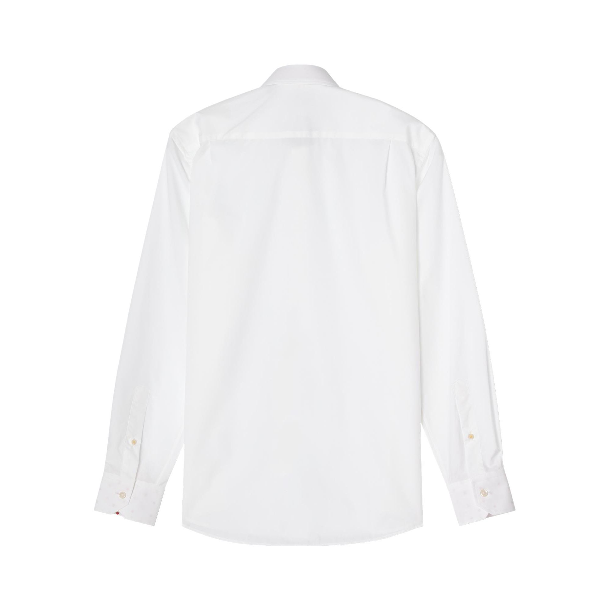 Reynolds Novelty Cuff Poplin Contemporary Fit Shirt — Image 7